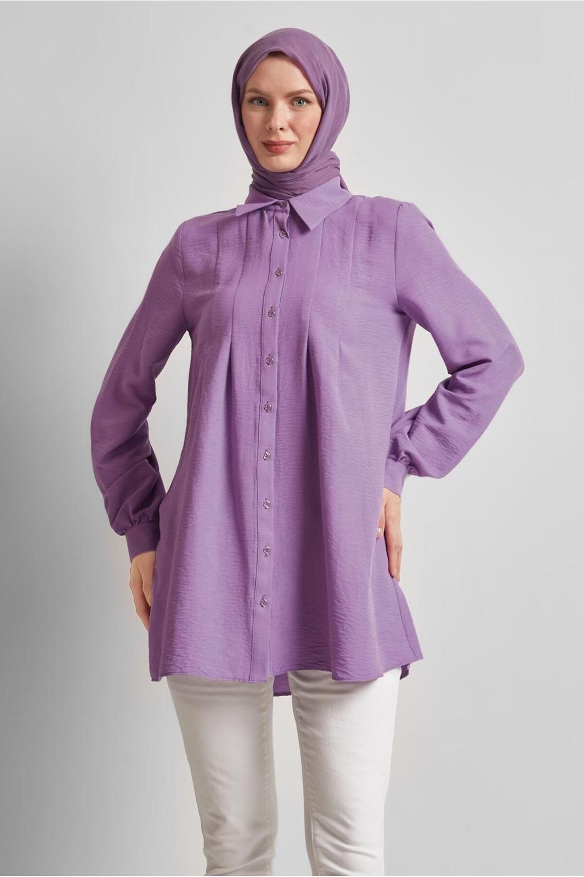 Alvina GÖMLEK YAKA TUNİK 45496