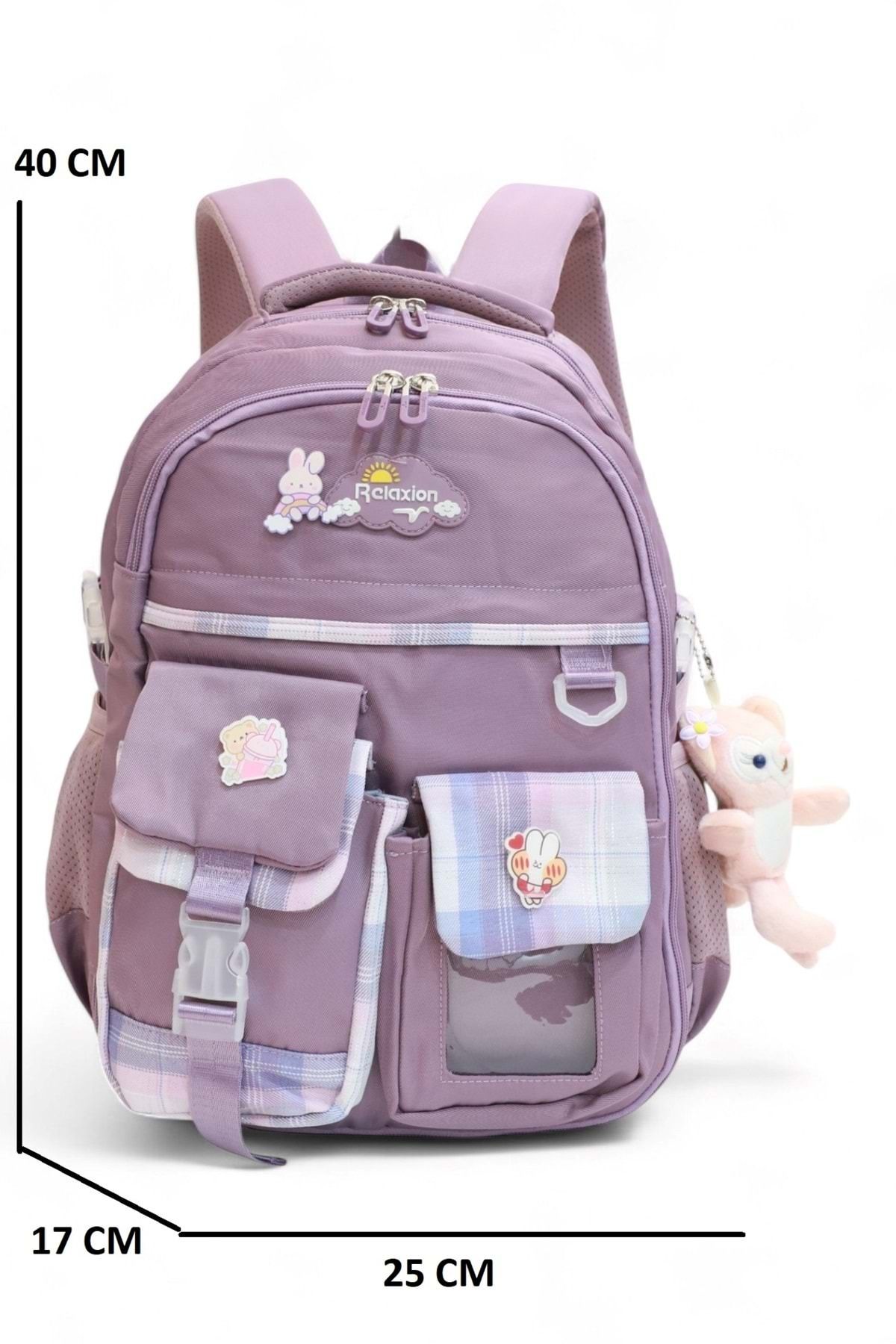 Kidessa Relaxion 2174-1450 İthal Kore Tarzı Unisex Çocuk İlkokul Sırt Çantası