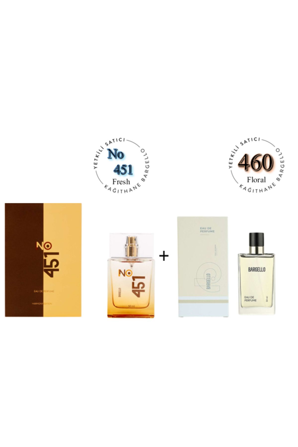 Bargello No:451 + 460 Unisex / Kadın Edp 50 ml Fresh / Floral