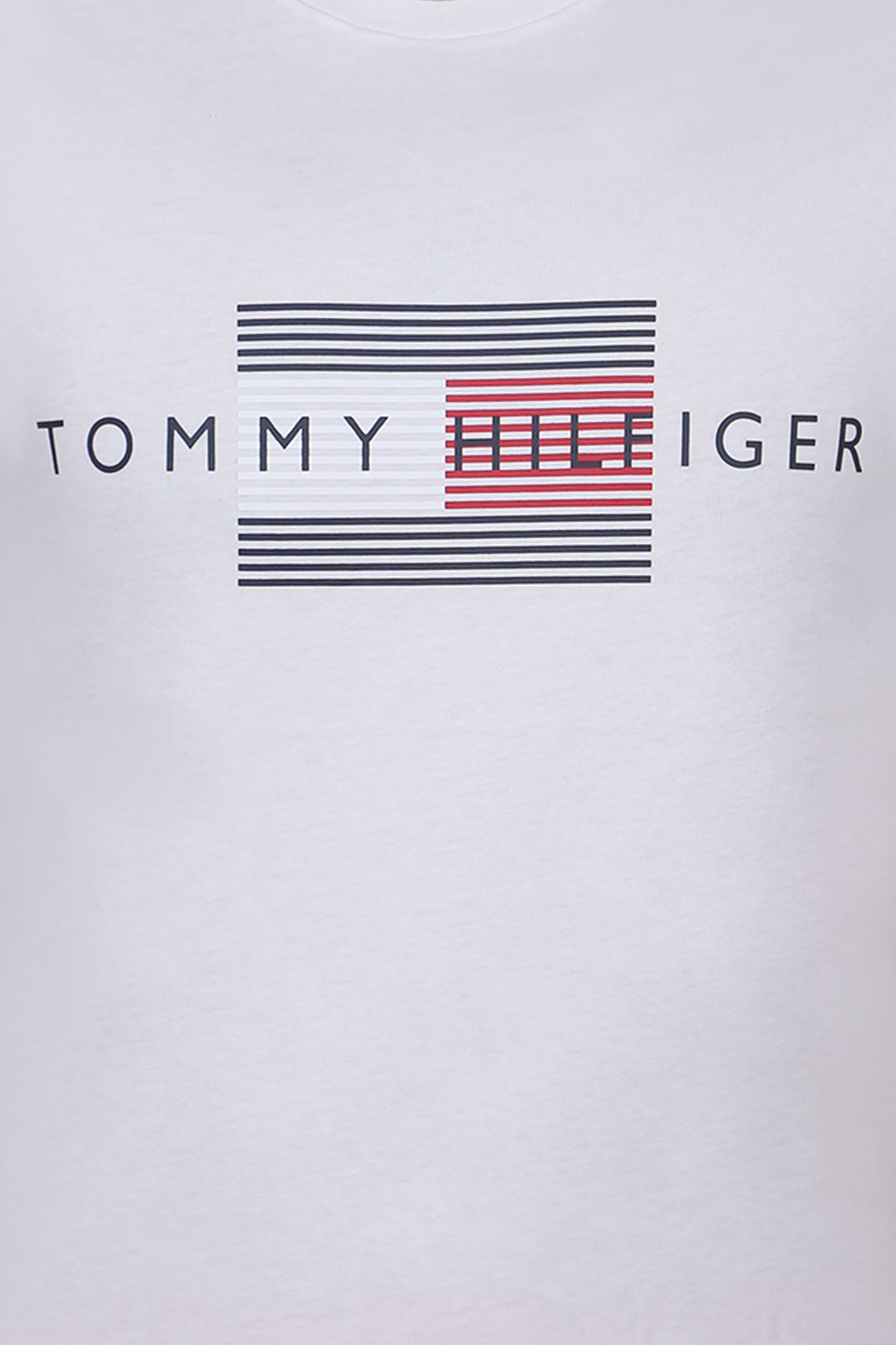 تی شرت سفید مردانه آقایان 100 اورجینال Tommy Hilfiger