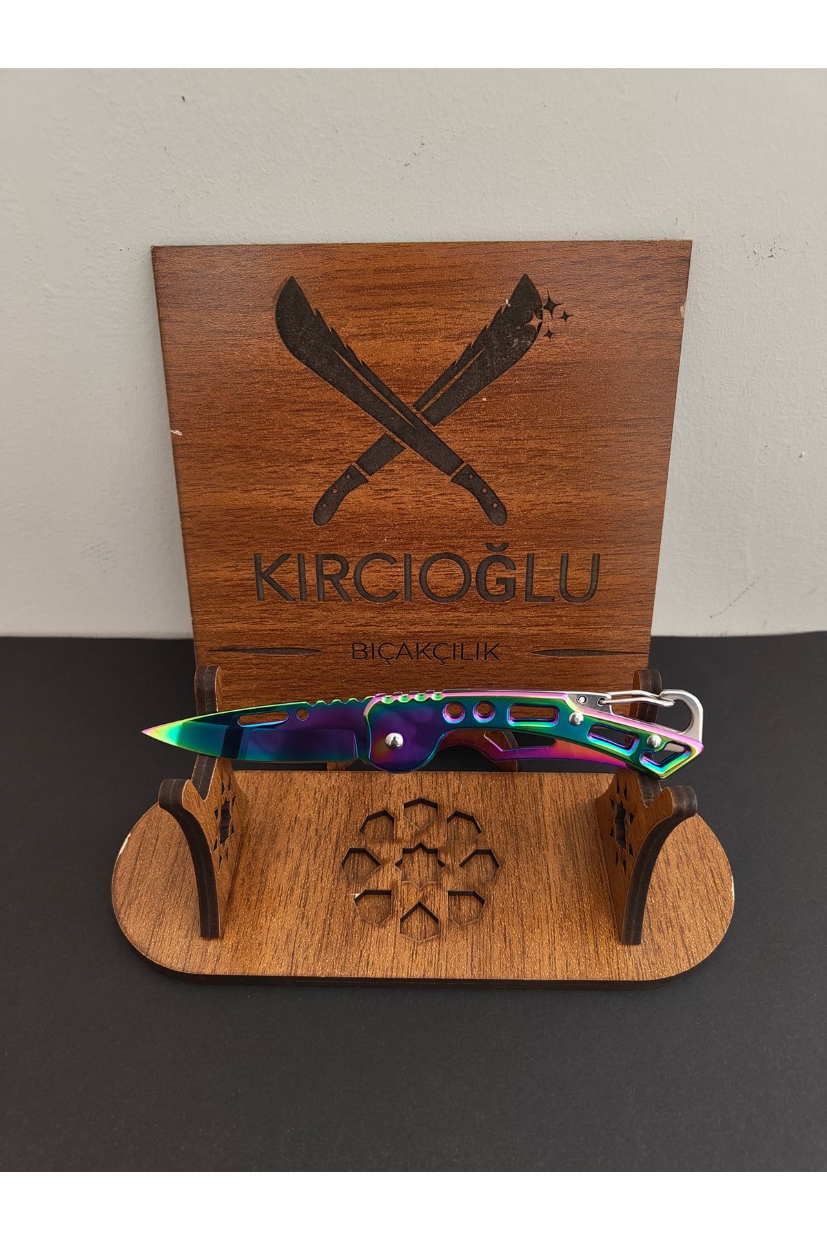 Krc Knife Metal Kasa Kamp Çakısı