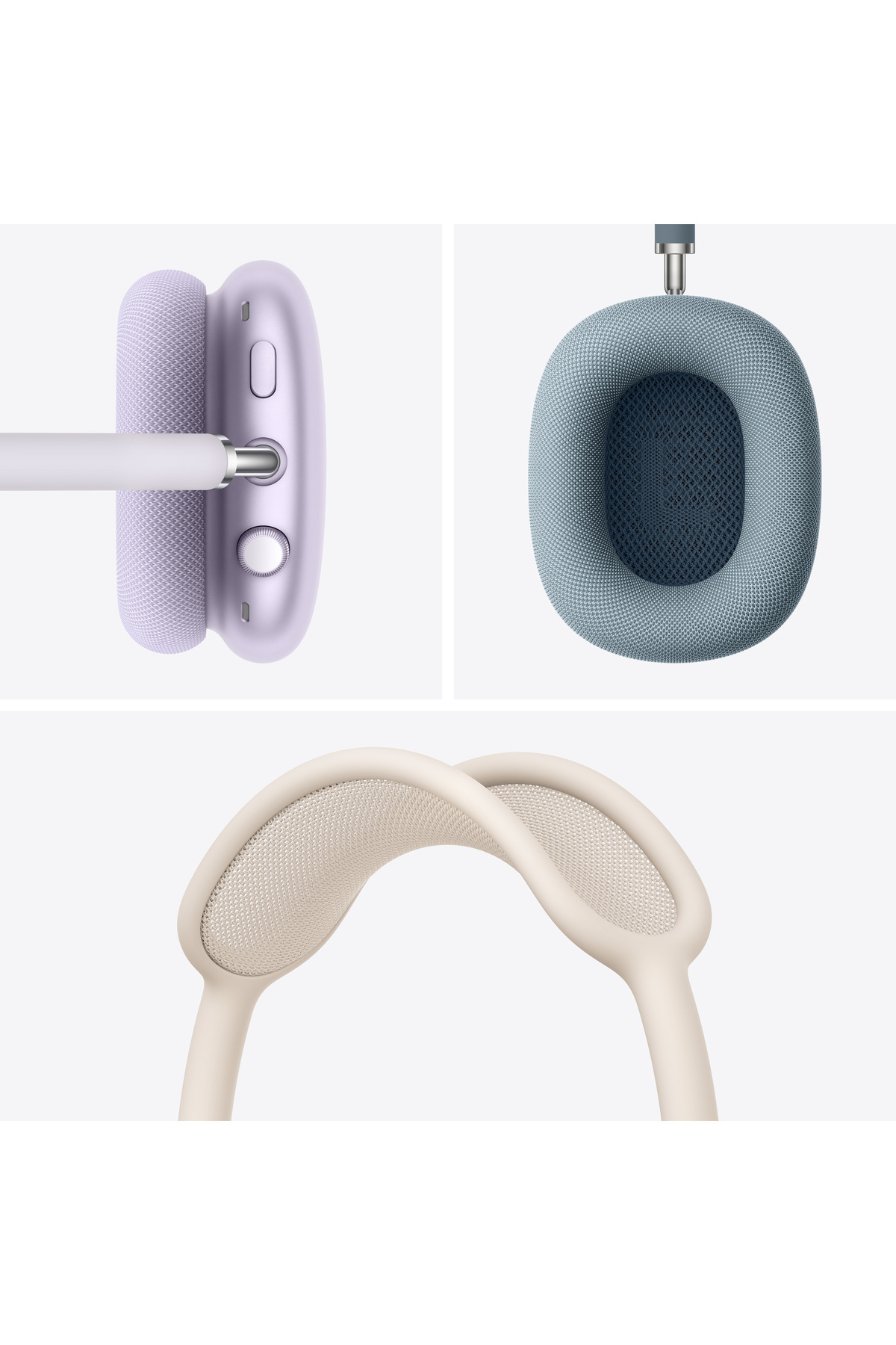 Apple-AirPods Max Mww53Tu/A Wireless Over-Ear Headphones Usb-C Starlight 8