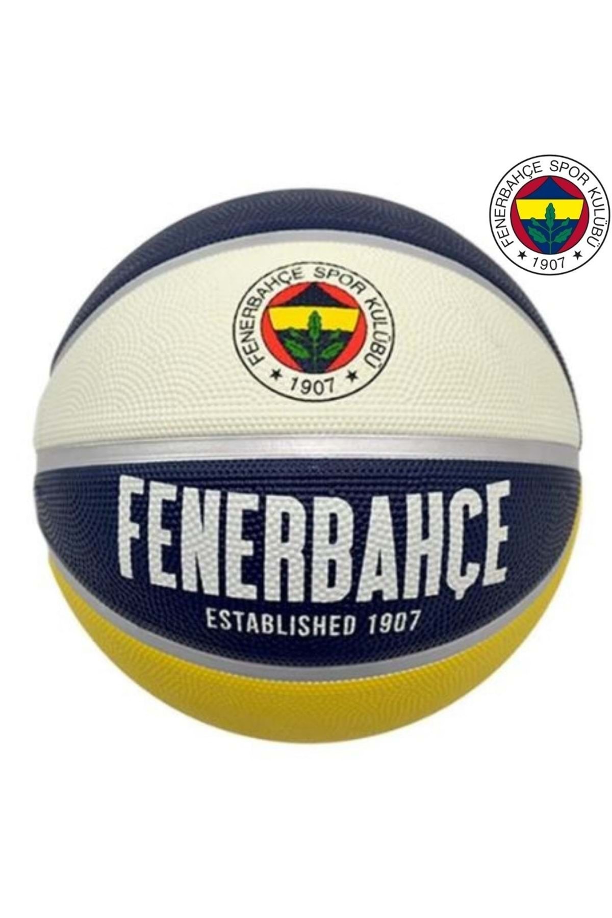 Fenerbahçe Lisanslı TWN Top No - 7 Basketbol Topu BEJ