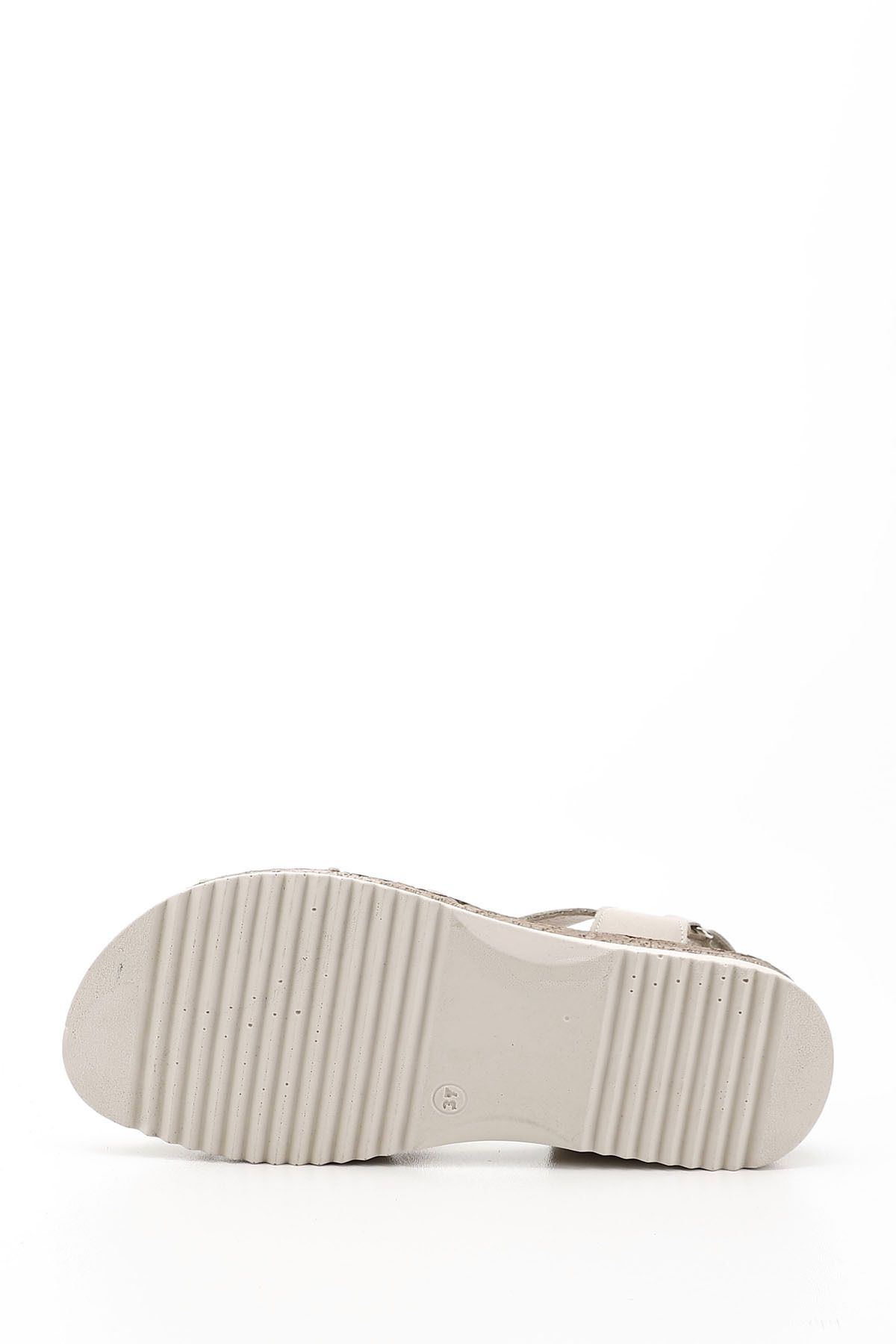 صندل نود زنانه R Beige Antique Hey Sandals Base چرمی Fill 45041 GÖNDERİ(R)
