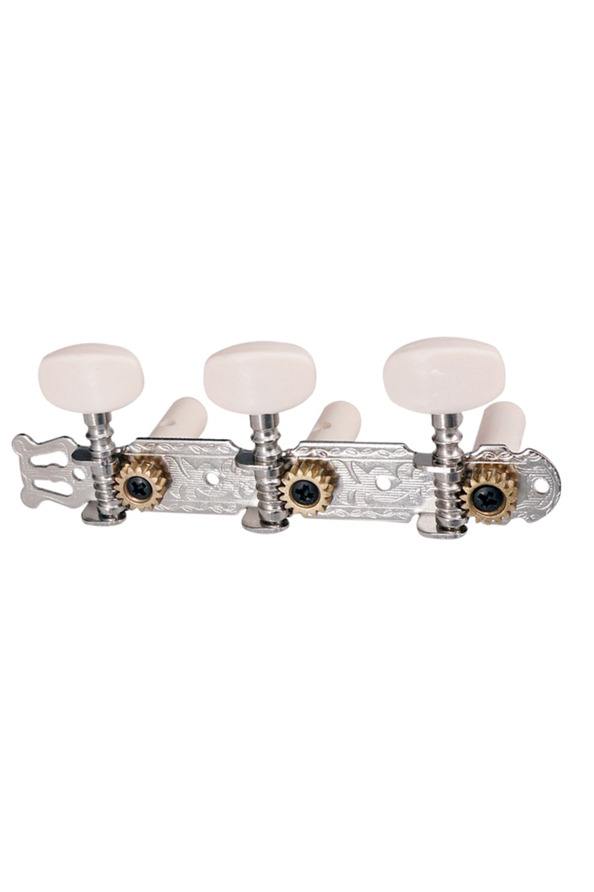 Choice-2pcs 3R3L Classical Guitar String Tuning Pegs Keys Tuners With White Button Durable Guitar Tuning... 5