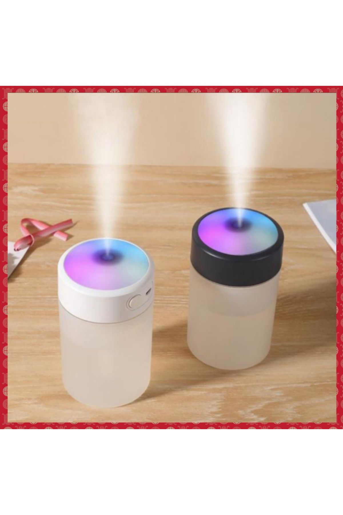 300 ml Ulrasonik Hava Nemlendirici Buhar Makinesi Ve Aroma Difüzörü