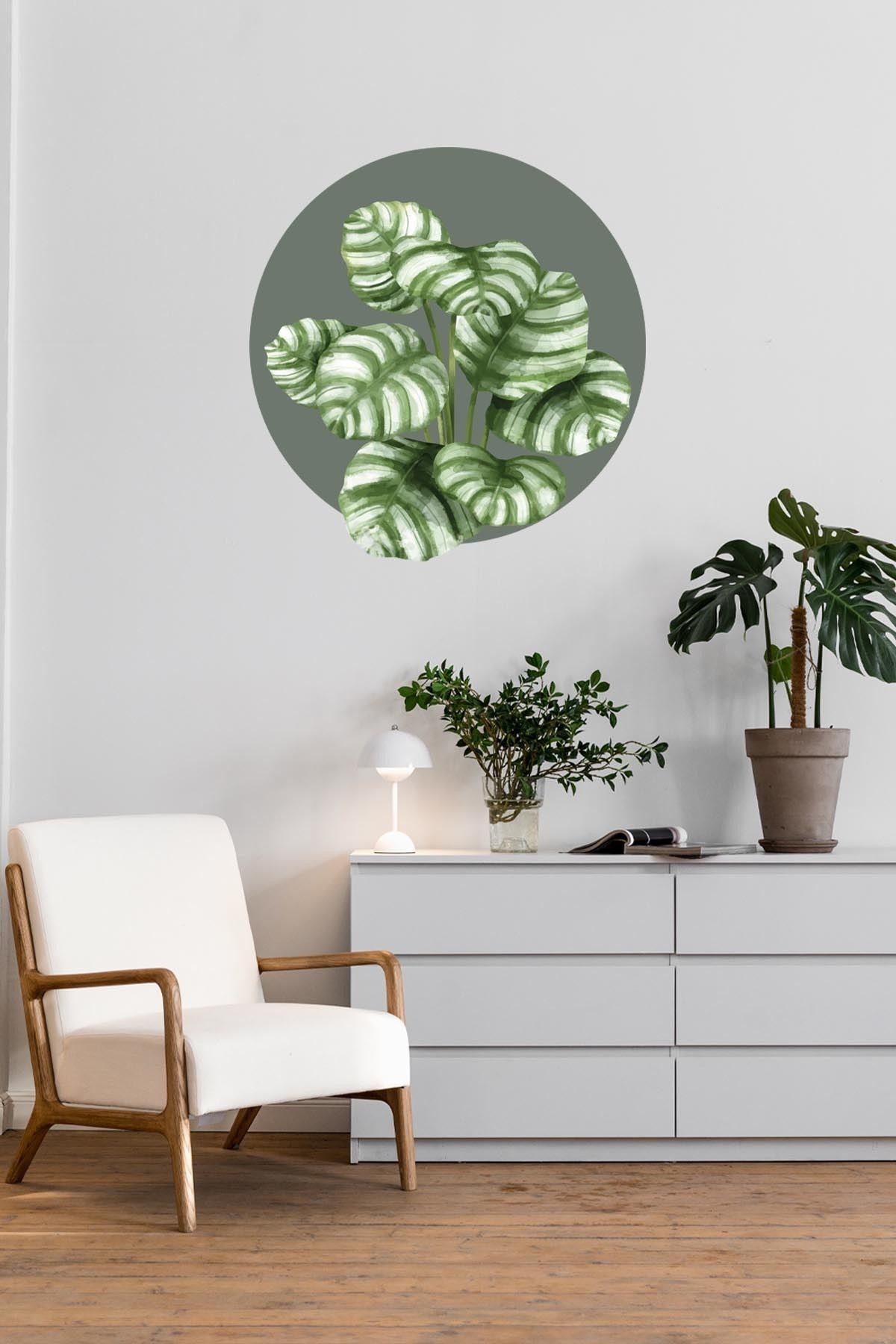 Akıllı Kağıt Ev Dekorasyon Bohem Sticker 60 X 60 Cm (MODEL-49)