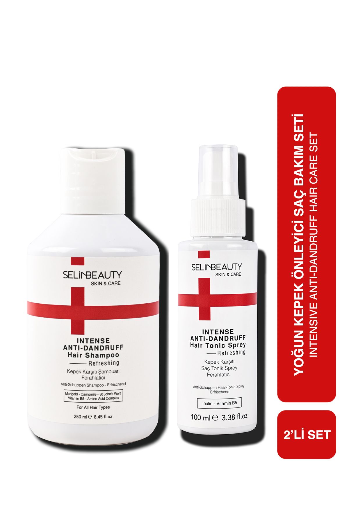 Selin Beauty Skin&Care Kepek Karşıtı Saç Bakım Seti