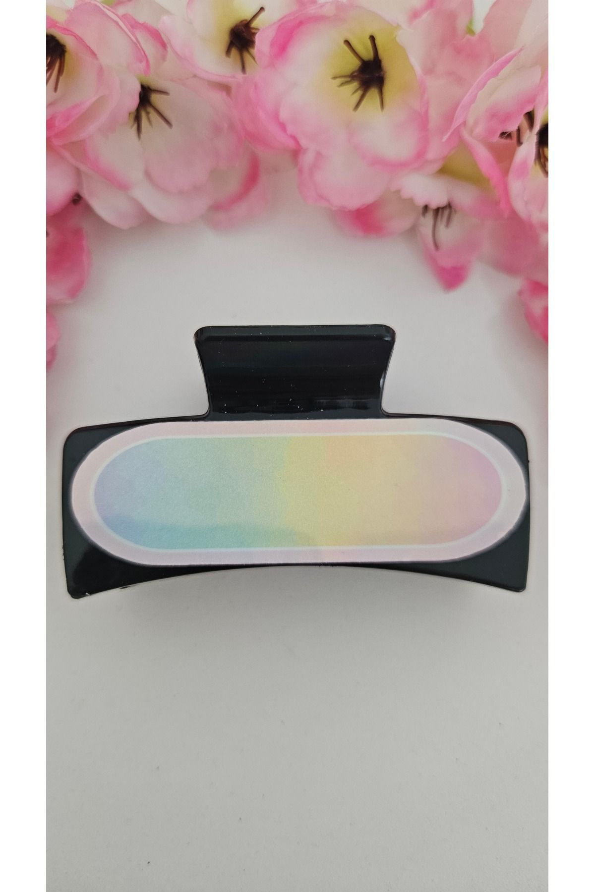cityvision HOLOGRAFİK METALİK FİGÜRLÜ MANDAL TOKA 8 CM