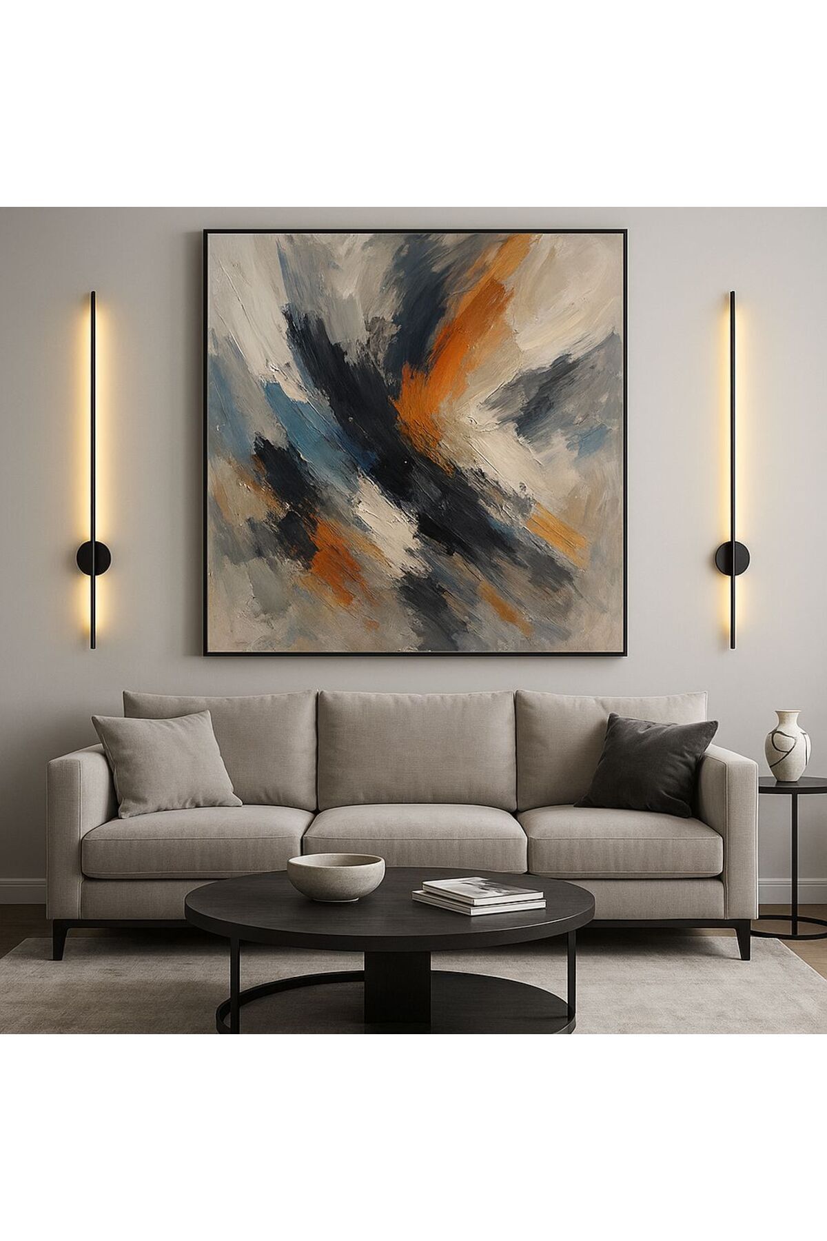 Home Modern Duvar Aplik Led Uzun