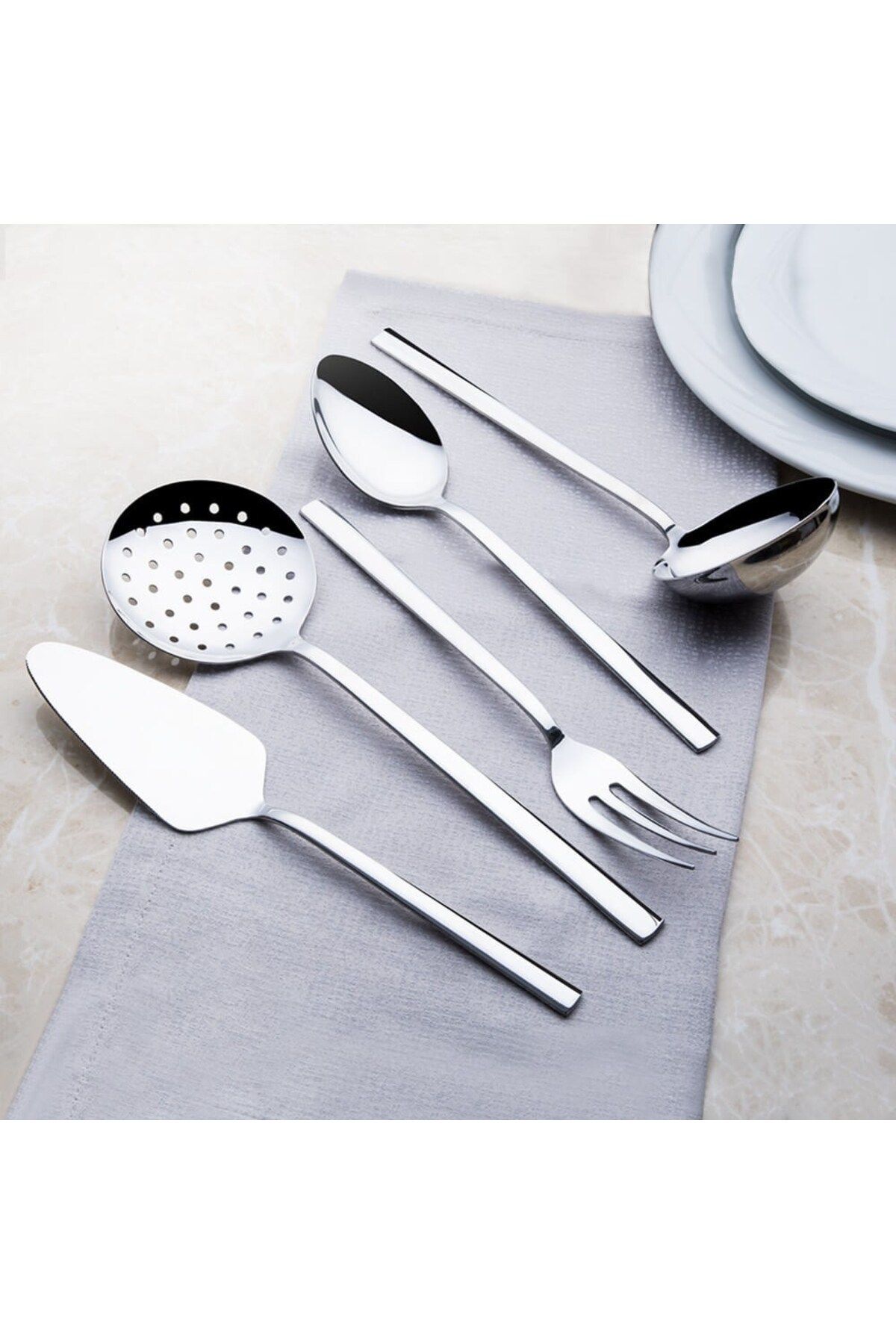 Nehir-Dalyan 5 Piece Ladle Service Set 3