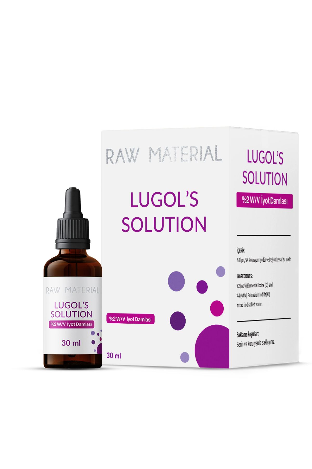 FW Nutrition-Raw Material Lugol's Solution Iod 2% Drops 30 ml 7