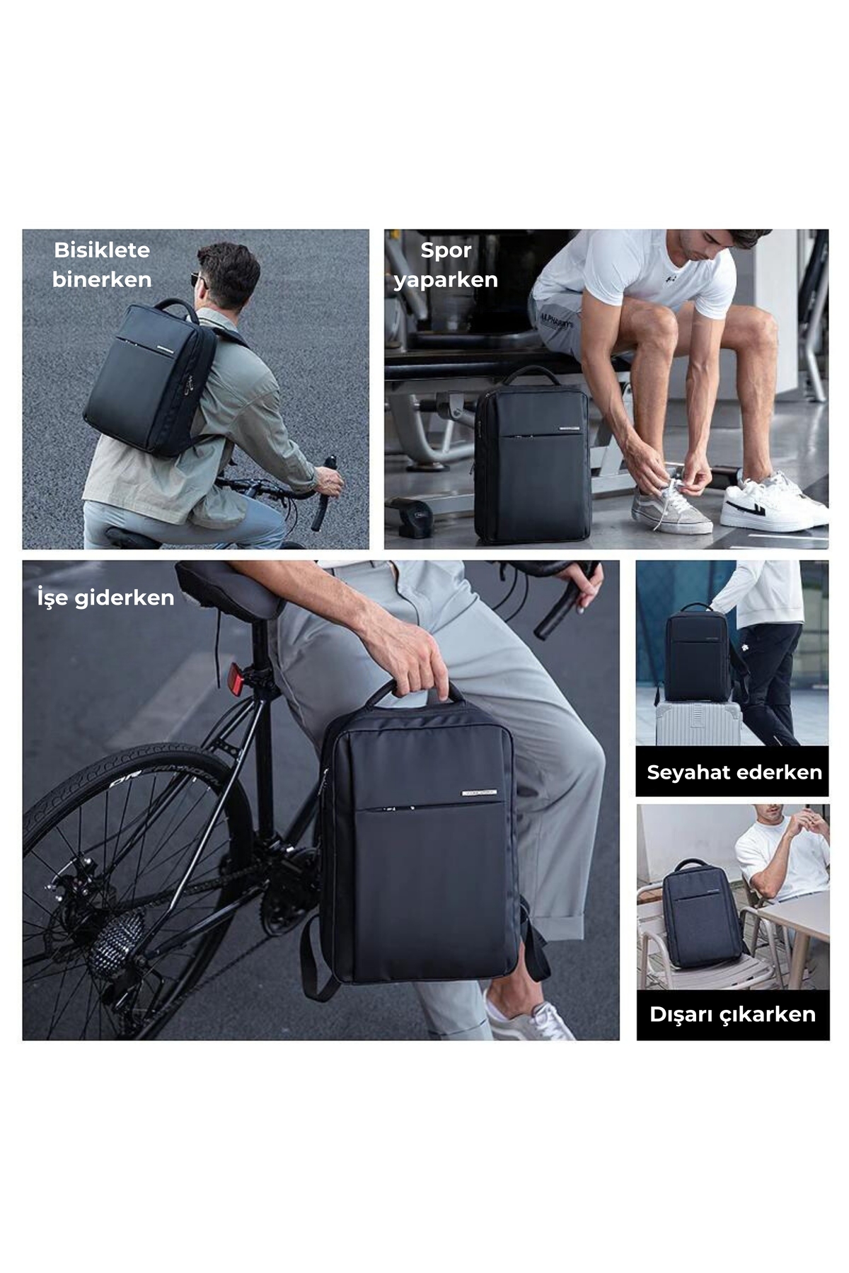 Mark Ryden  Çift Bölmeli Laptop 15.6 Inch Sırt Çantası - Mr2900_kr00 - Görsel 8