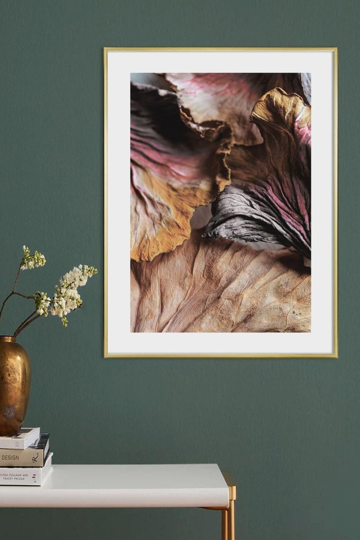 Artavessa Tek Parça Ahşap Çerçeve Görünümlü Pantene Renk Serisi MDF Tablo 33x48 cm - Model 14