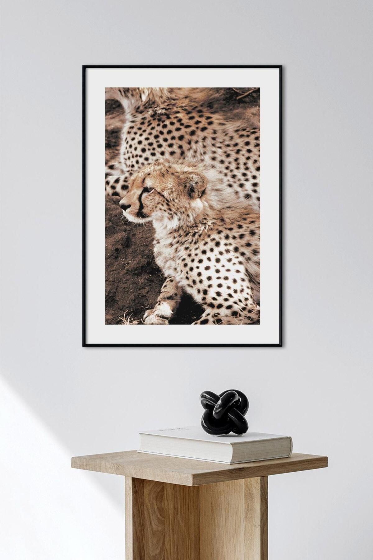 Artavessa Tek Parça Ahşap Çerçeve Görünümlü Pantene Renk Serisi MDF Tablo 33x48 cm - Model 7