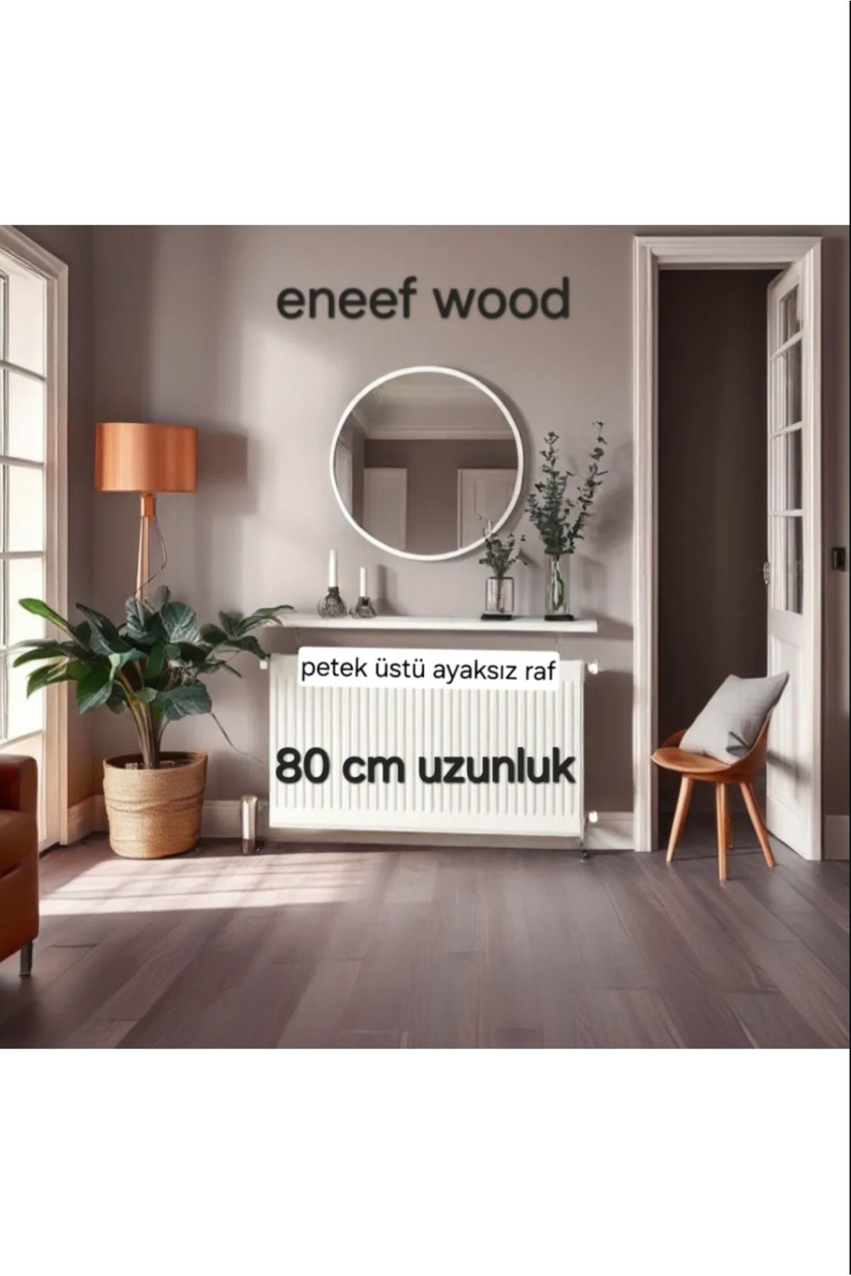 Home petek üstü raf80x15
