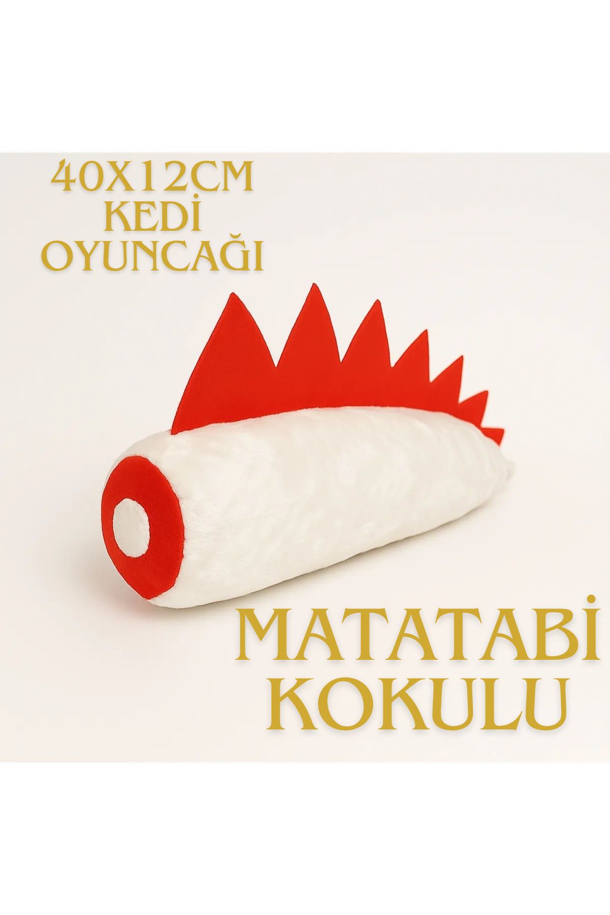 PatiOnline Dinozor model mata tabi kokulu kedi oyuncağı(zilli)