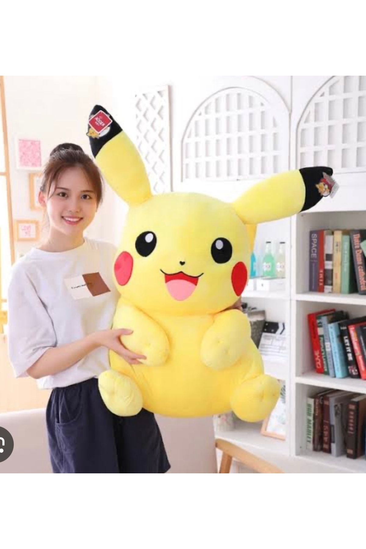 Polly toys Pikachu peluş oyuncak büyük boy