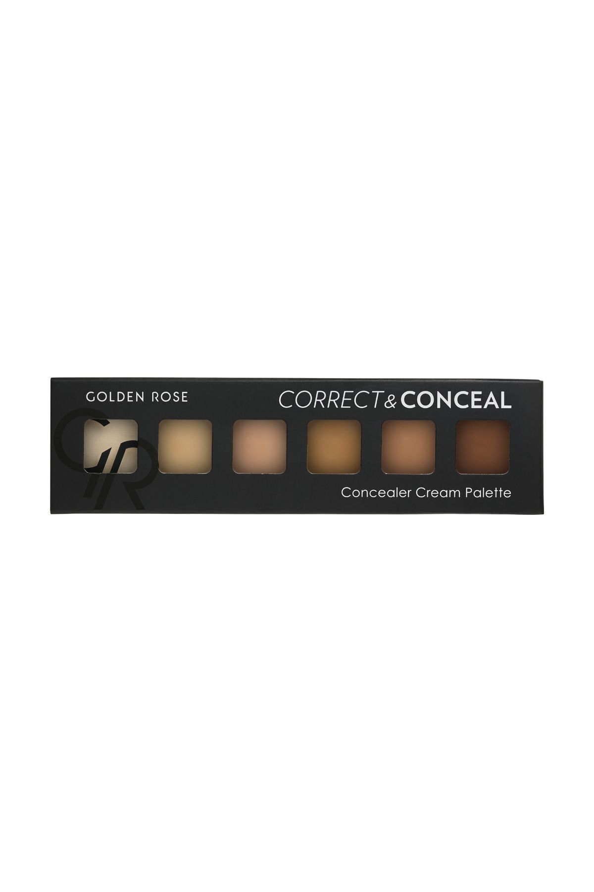 Golden Rose-Correct&conceal Concealer Cream Palette No:02 Medium To Dark - Kapatıcı Krem Palet 4