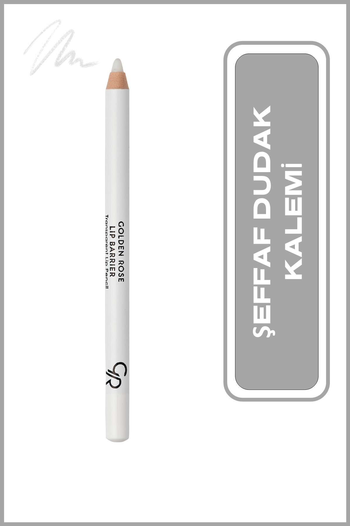 Golden Rose مداد لب شفاف Lip Barrier - شفاف - مداد لب شفاف — سفید KBAR