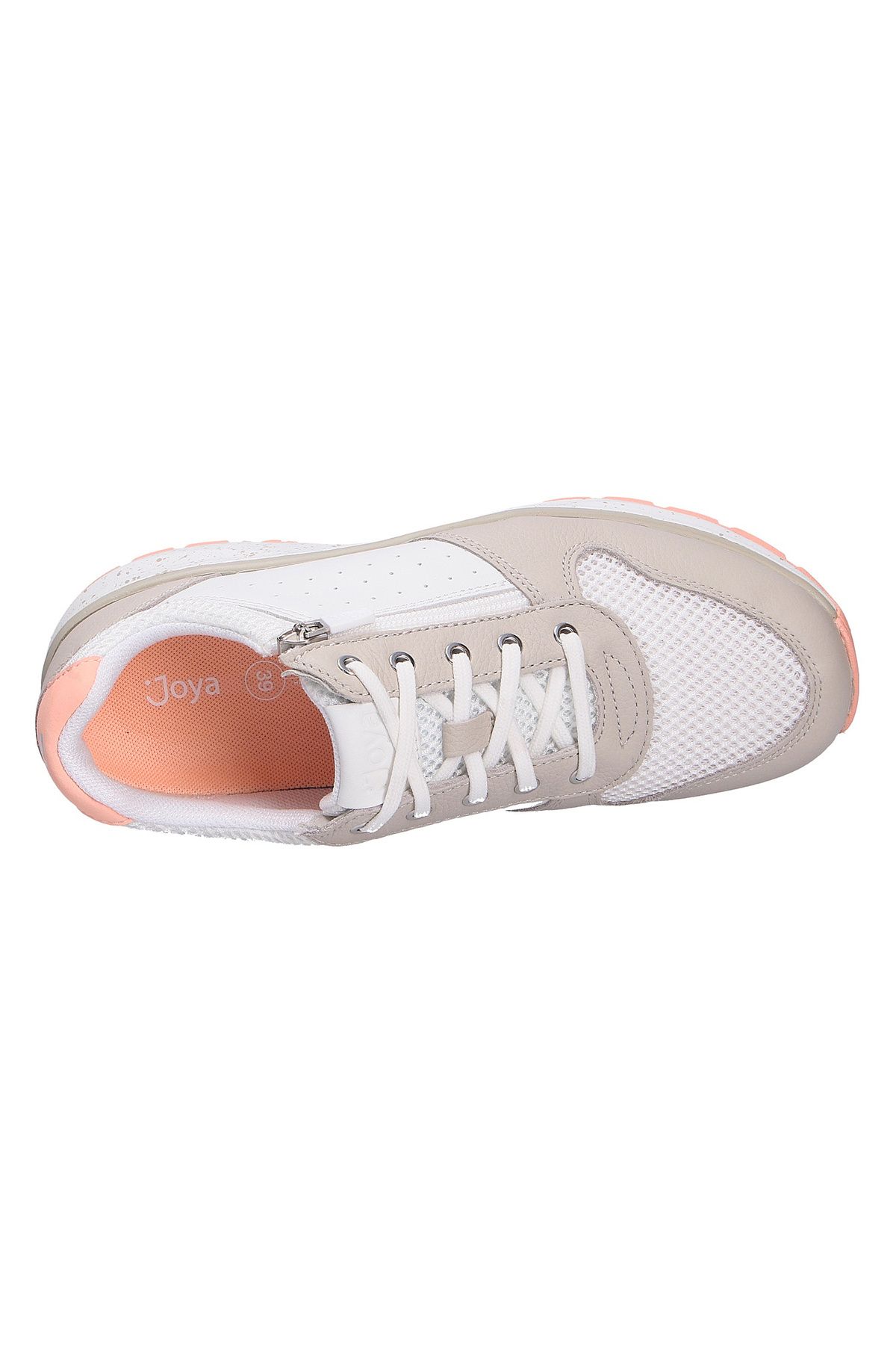 Joya-Schnürschuh Dynamo Zip W White/beige 8