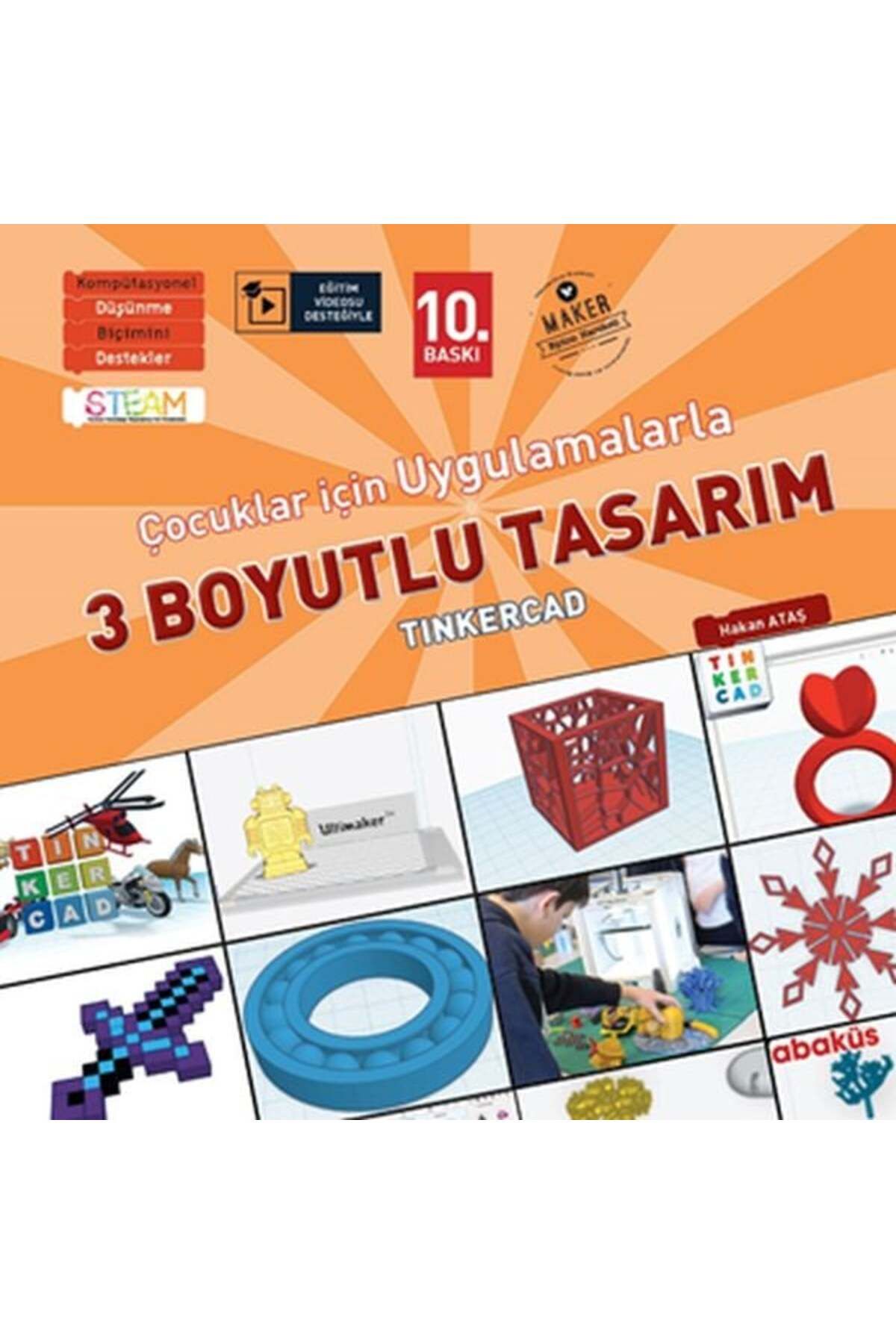 Karatay Yayınları Çocuklar İçin Uygulamalarla 3 Boyutlu Tasarım 9 Yaş