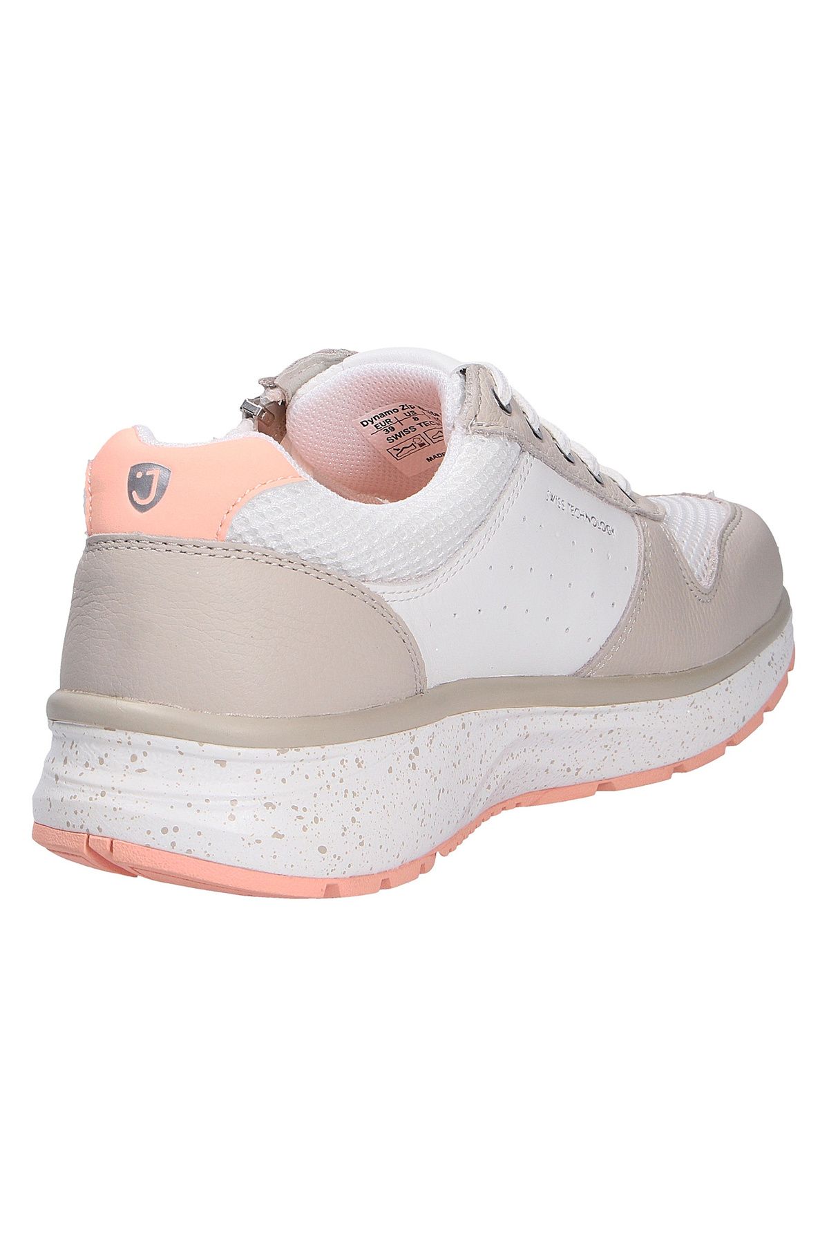 Joya-Schnürschuh Dynamo Zip W White/beige 4