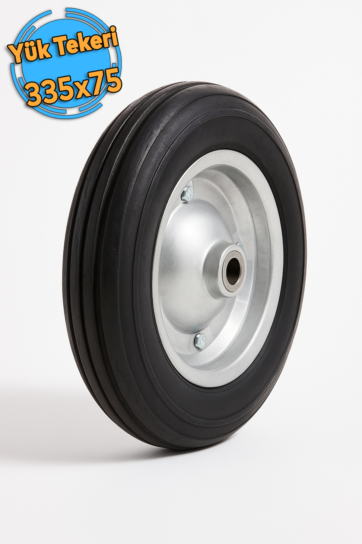 Badem10 El Arabası Yük Taşıma Tekeri Bilyeli Rulmanlı Dubleks Teker ...