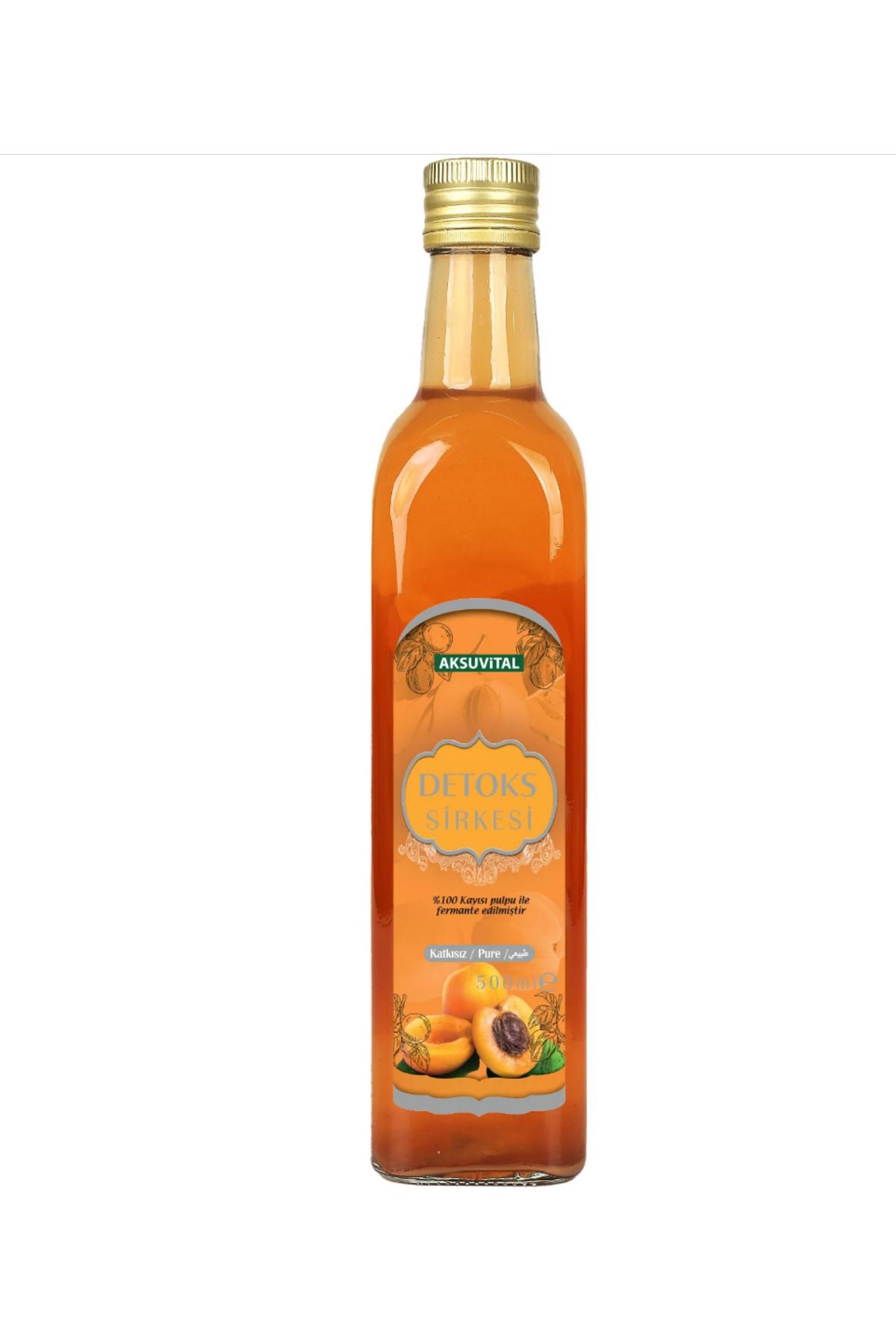 Aksu Vital Aksuvital DETOX SİRKESİ 500ML