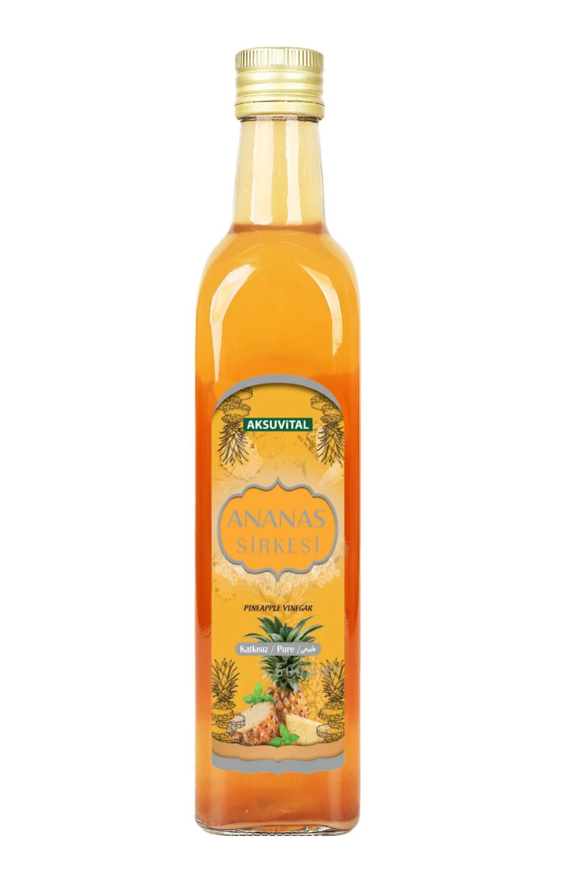 Aksu Vital Aksuvital ANANAS SİRKESİ 500 ML