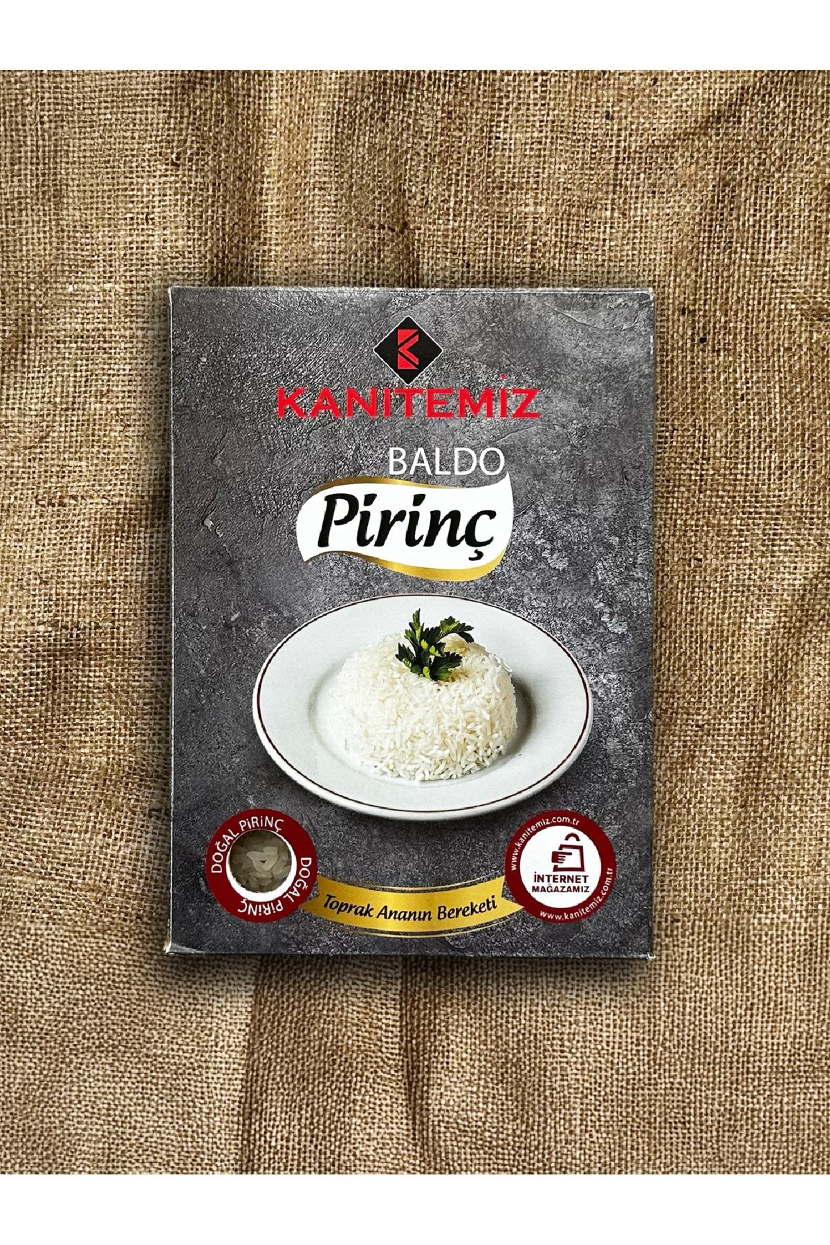 Kanıtemiz Pirinç Osmancık Baldo Kutulu 2 Kg