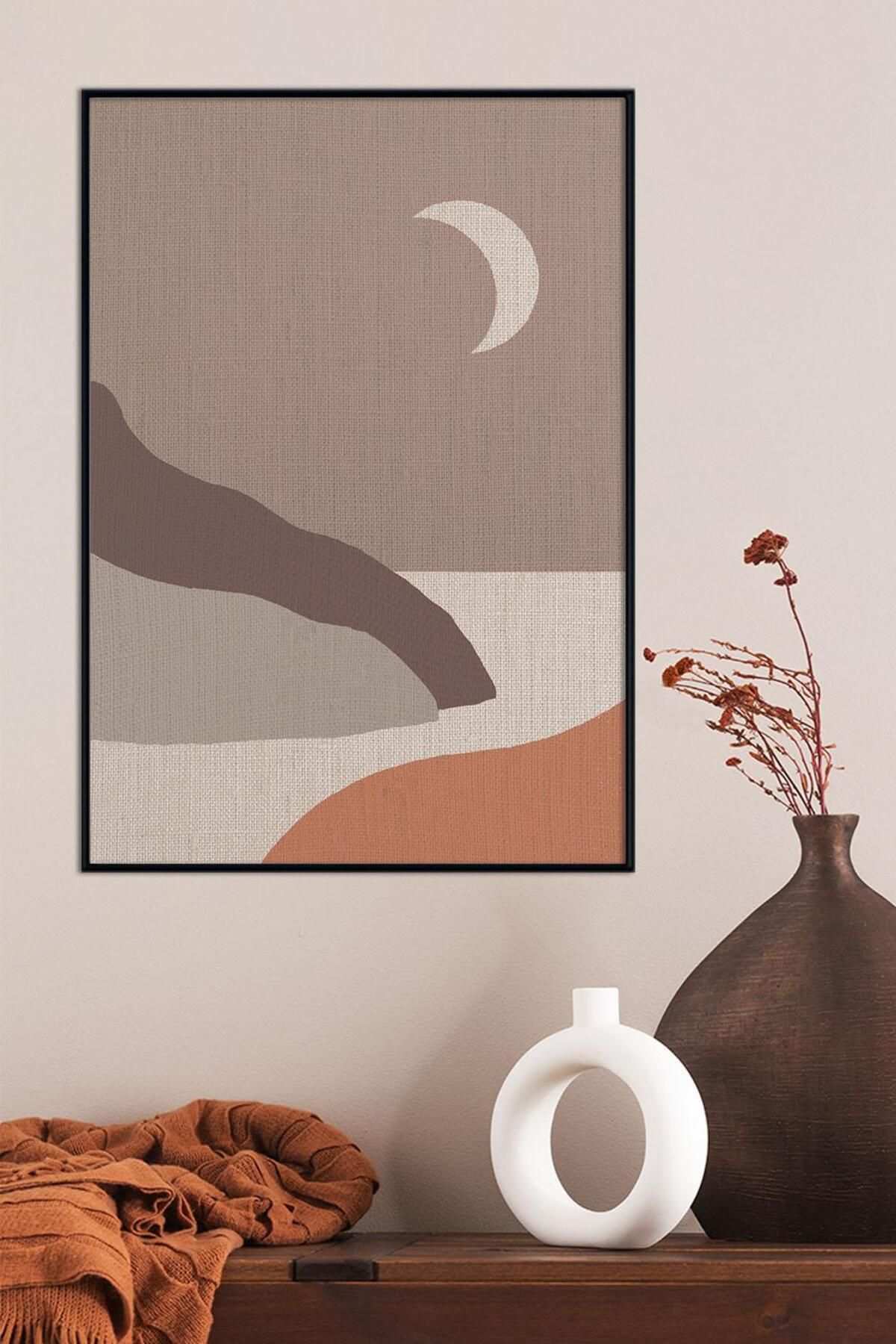 Artavessa Tek Parça Ahşap Çerçeve Görünümlü Pantene Renk Serisi MDF Tablo 20x30 cm - Model 10
