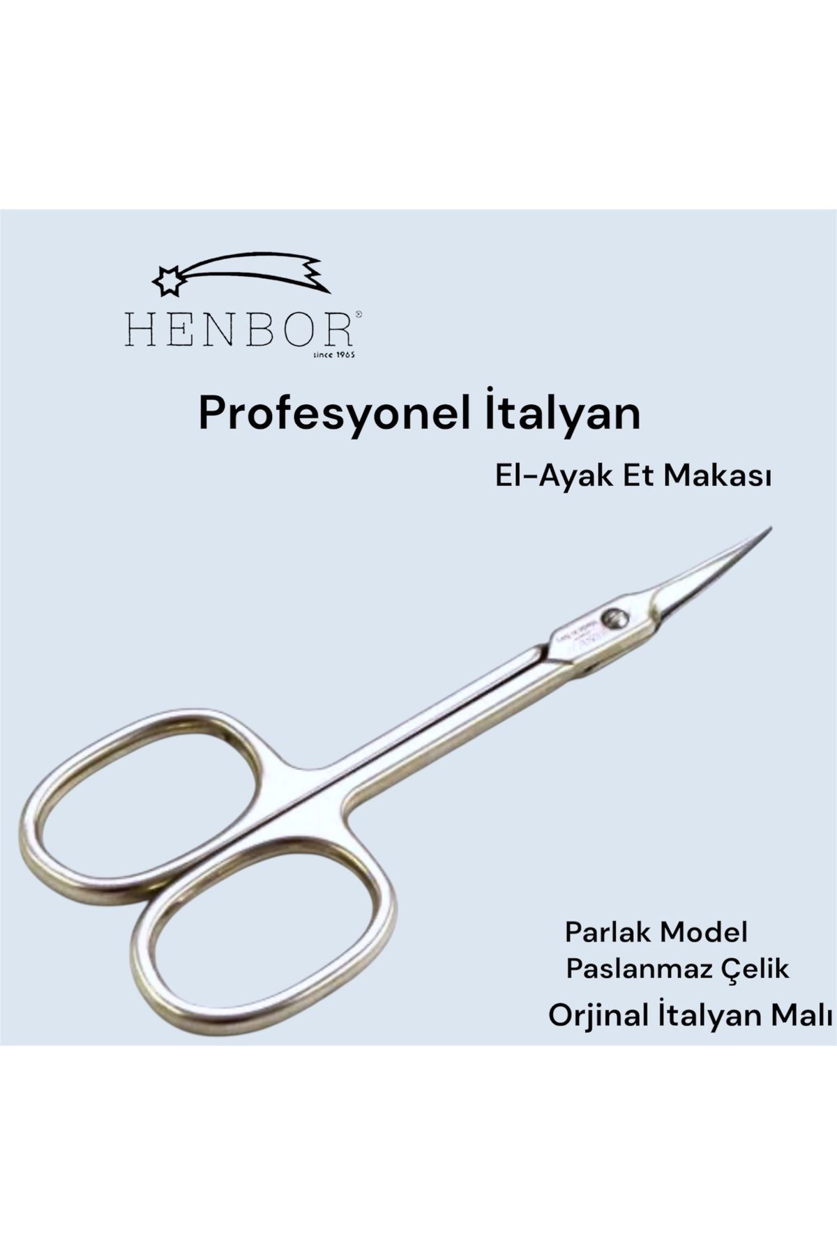 Henbor Classic H10C Et Makası (Manikür Makası)