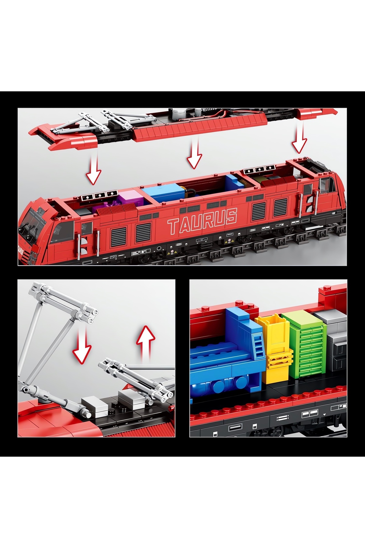 لوکوموتیو توروس، کیت ساخت بلوک فنی (۱۹۳۹ قطعه)