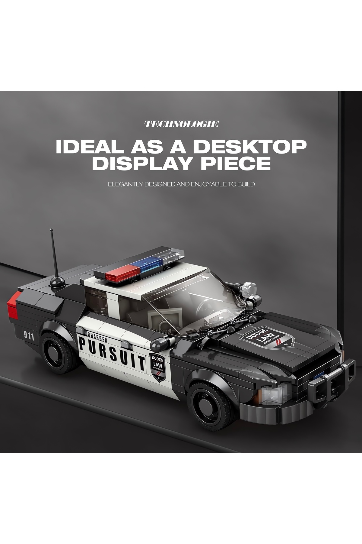 ماشین پلیس داج، کیت ساختمانی بلوک فنی (۴۰۴ قطعه)