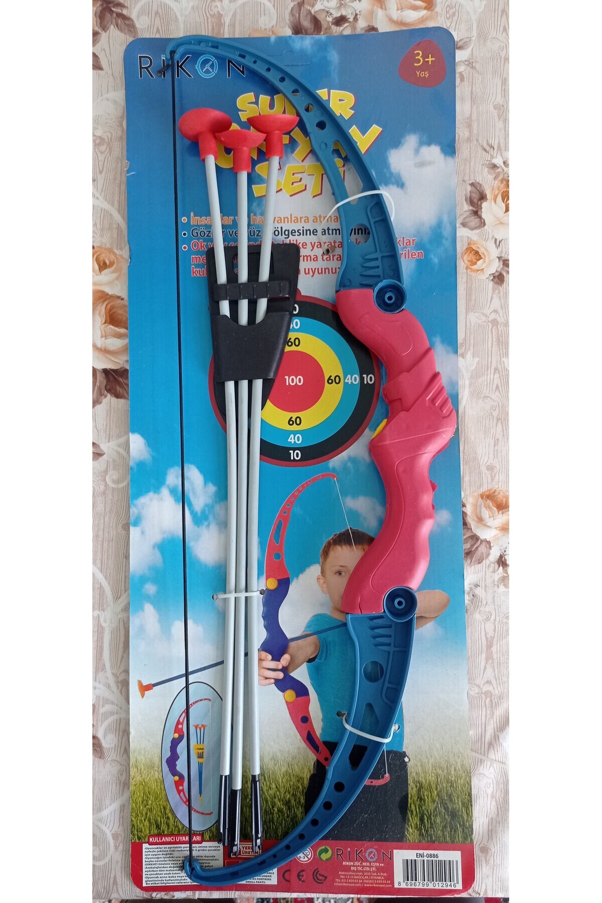 Zeon Oyuncak Savaşçı Oklu Ninja Kılıç Seti 10 Parça Zn-2019