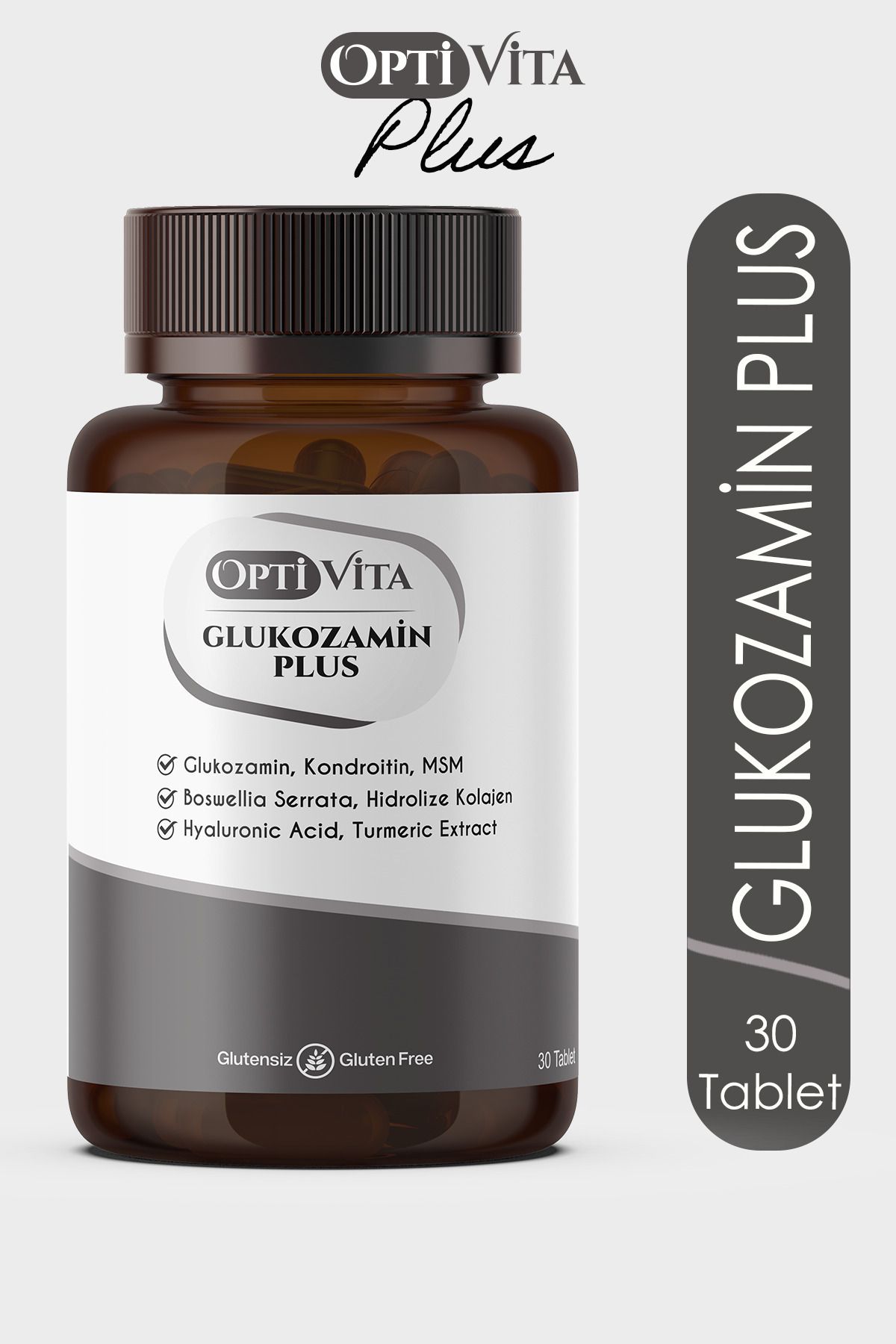 Optivita Glukozamin Plus 30 Tablet 1500 mg Glucosamine Chondroitin MSM Collagen Glukozamin Konroitin MSM