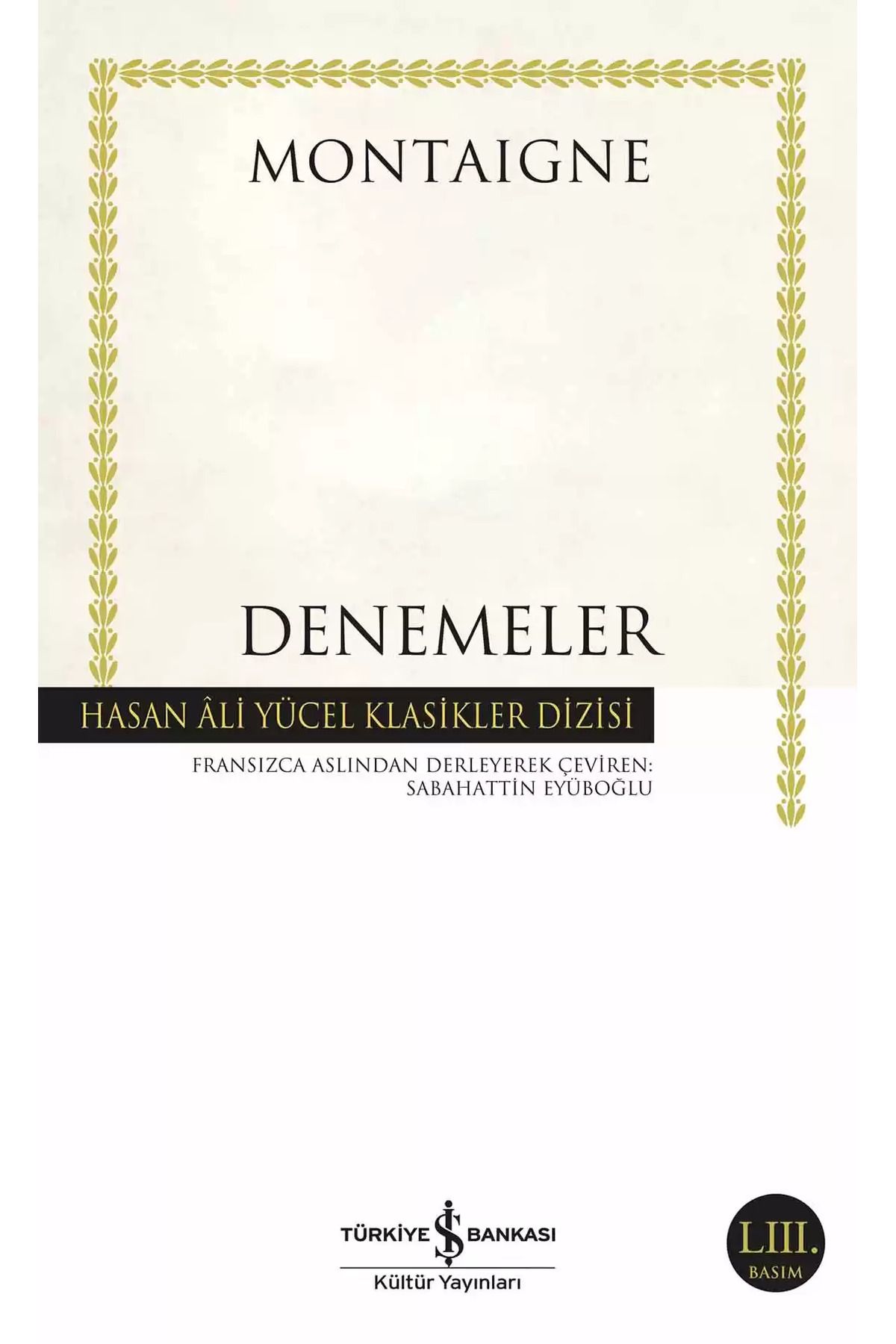 Bloomsbury Denemeler - Montaigne