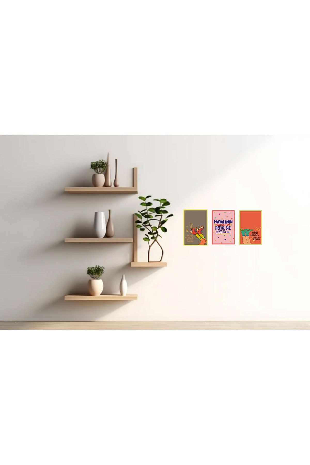 Hi Kami-We Are Not Destroyed for the First Time, We Start from Scratch – Motivational Themed Gift Note Card & Postcard |   10X15Cm 8
