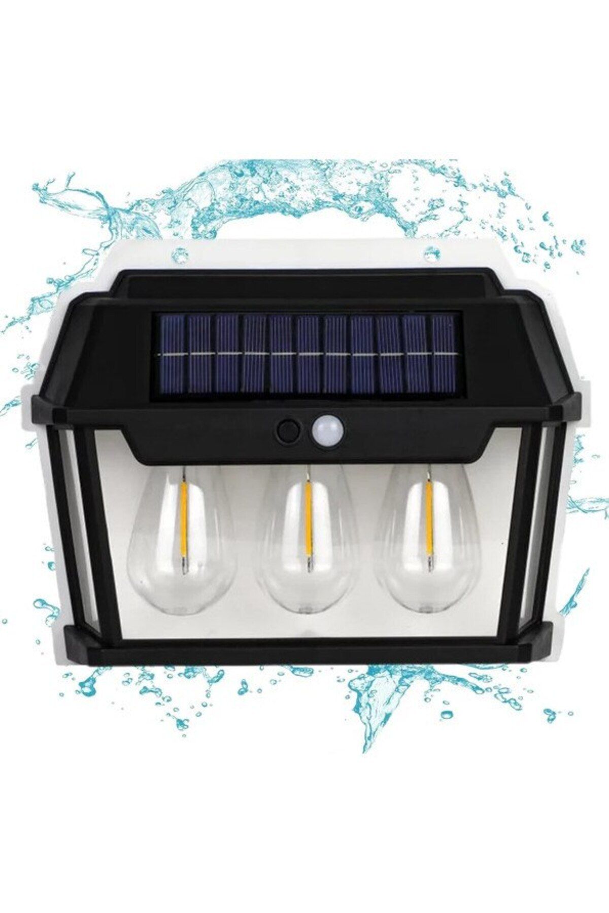 OEM-Lampă solară LED pentru exterior 38W cu 3 becuri 2