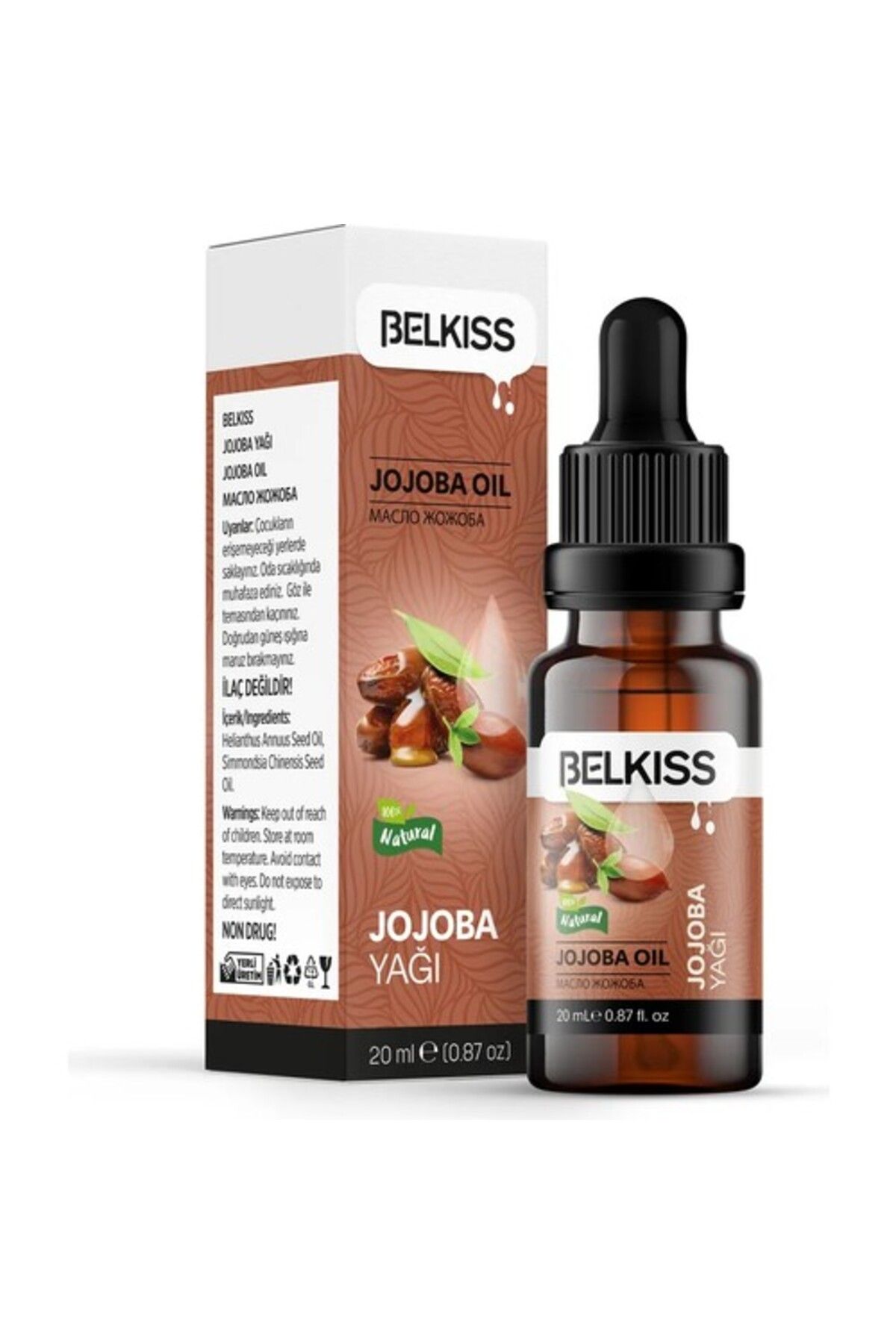 ALVİT Belkıss Jojoba Yağı 20 Ml