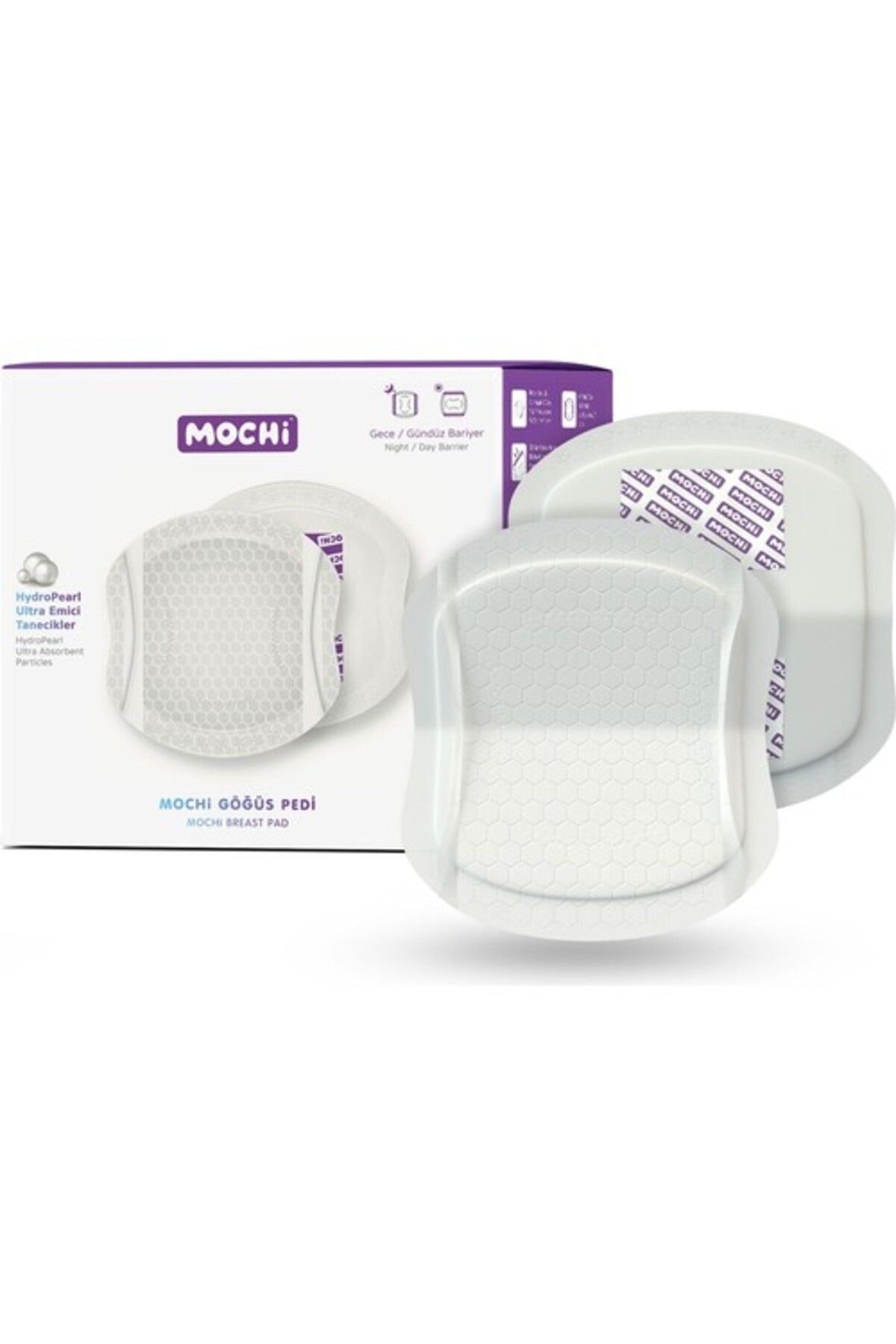 Mochi Göğüs Pedi Ulta Emici Hydropearl 40'lı