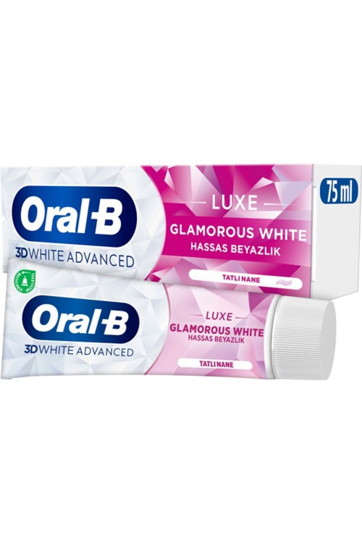 Oral-B Diş Macunu Lux Glamorous White 75 ml