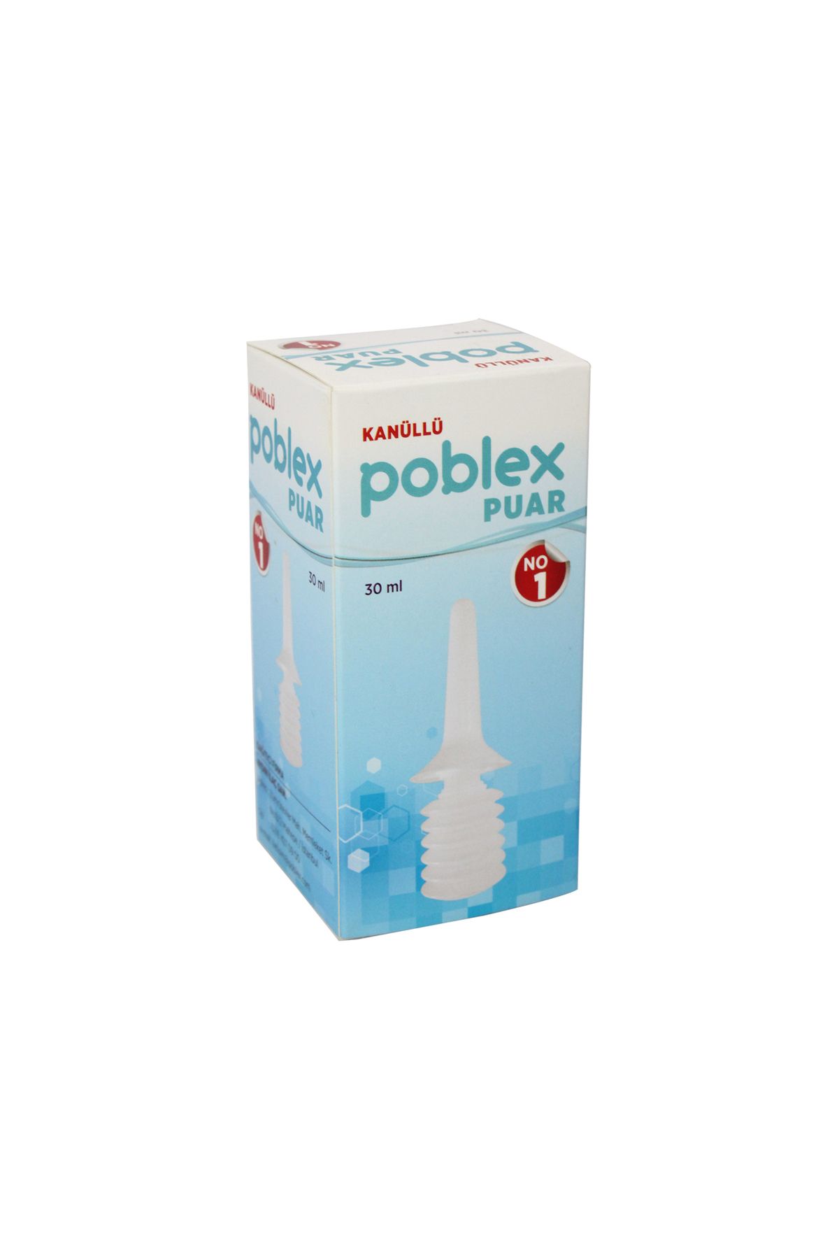 Poblex Puar No:1 Kanullu 30ml