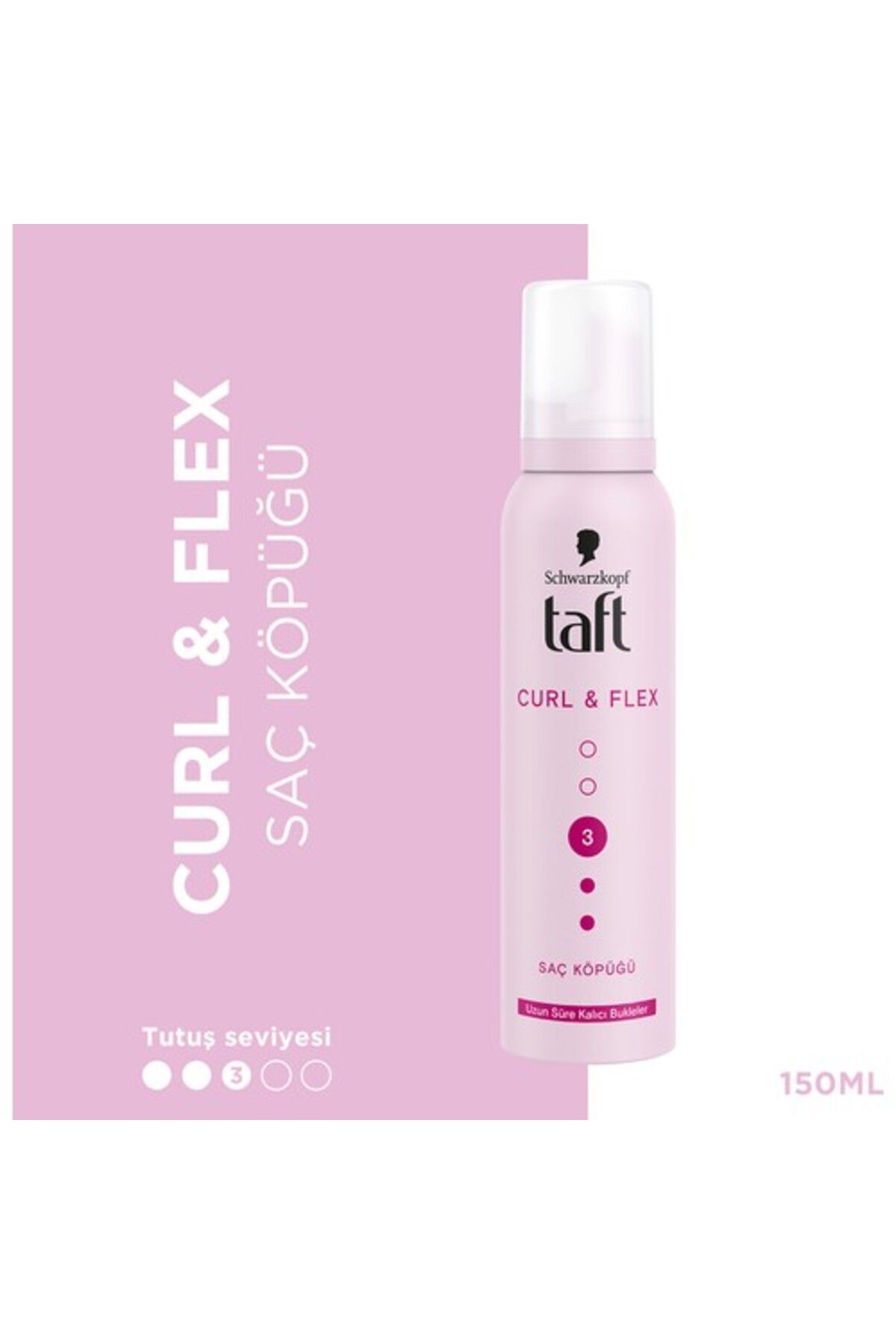 Taft Sac Kopugu 150ml Curl & Flex 3