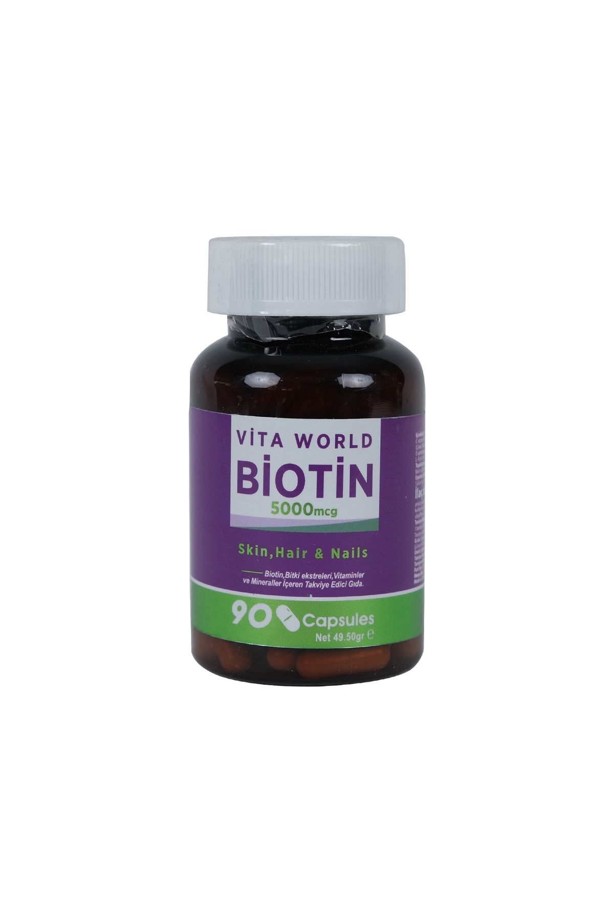 Vita Bear Vıta World Bıotın 90 Kaps 5000 Mcg
