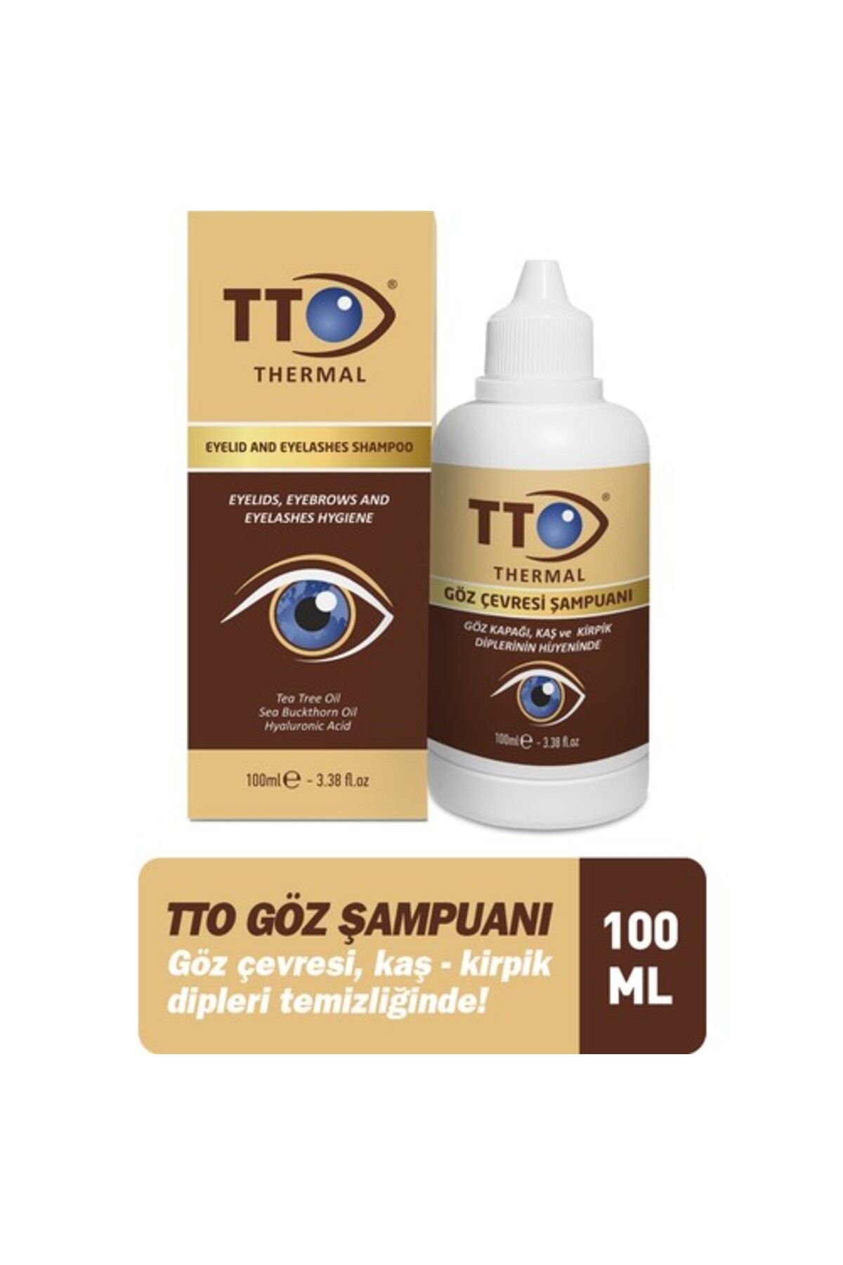 TTO Göz Çevresi Şampuanı 100 25ml