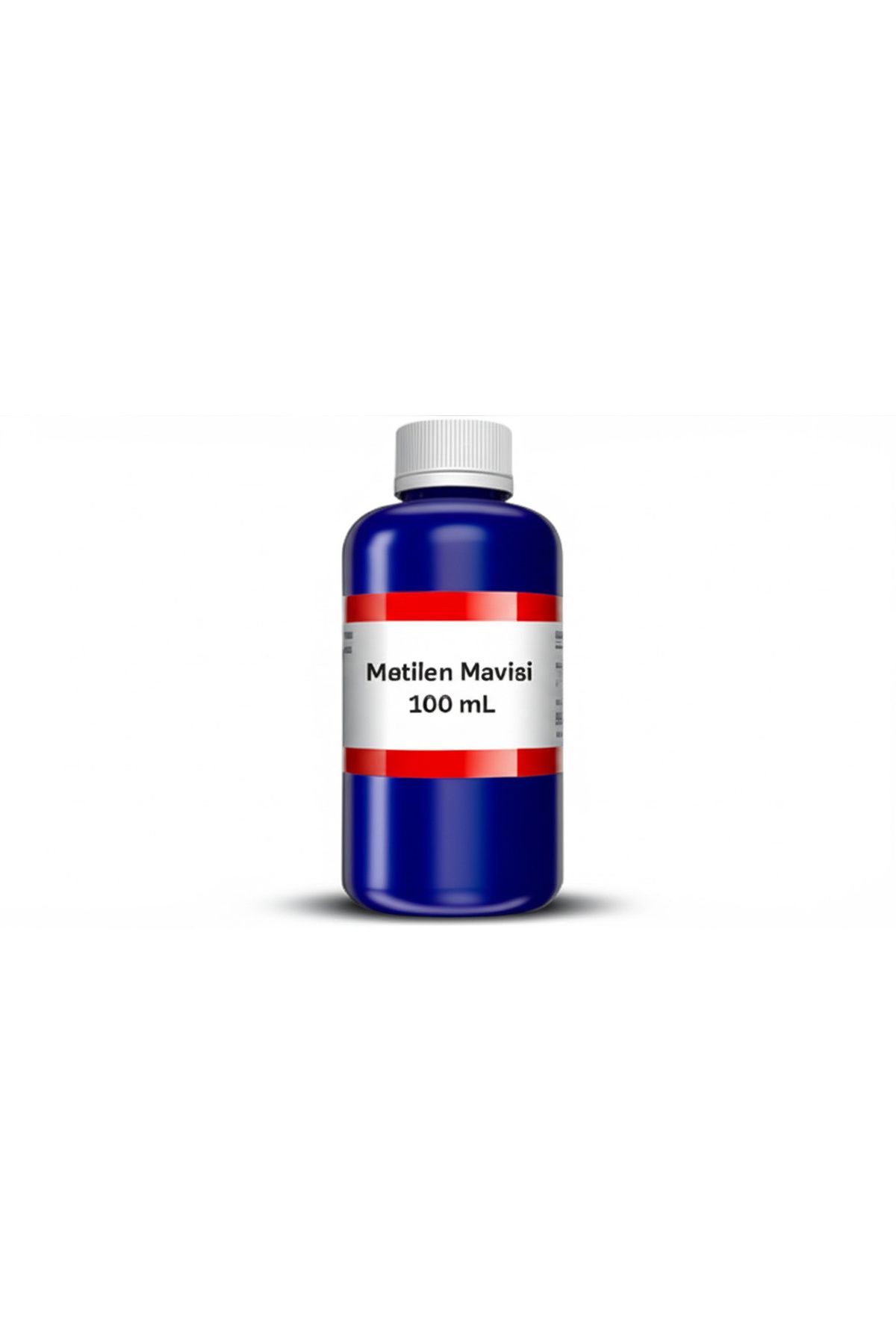 Zürih Ticaret Metilen Mavisi 100 mL (Sıvı Form) - Methylene Blue 100 mL / HDPE Şişe - Yüksek Kaliteli
