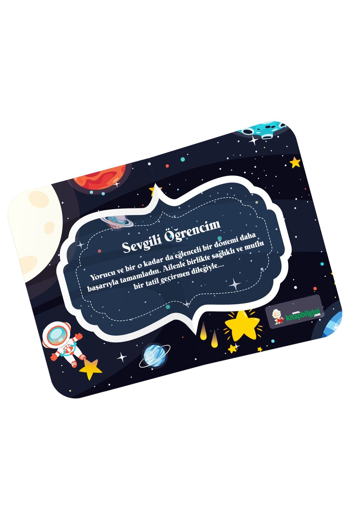 Minikbilgin Yayınları Uzay Temalı Karne Kılıfı (10 Adet) - Fiyatı