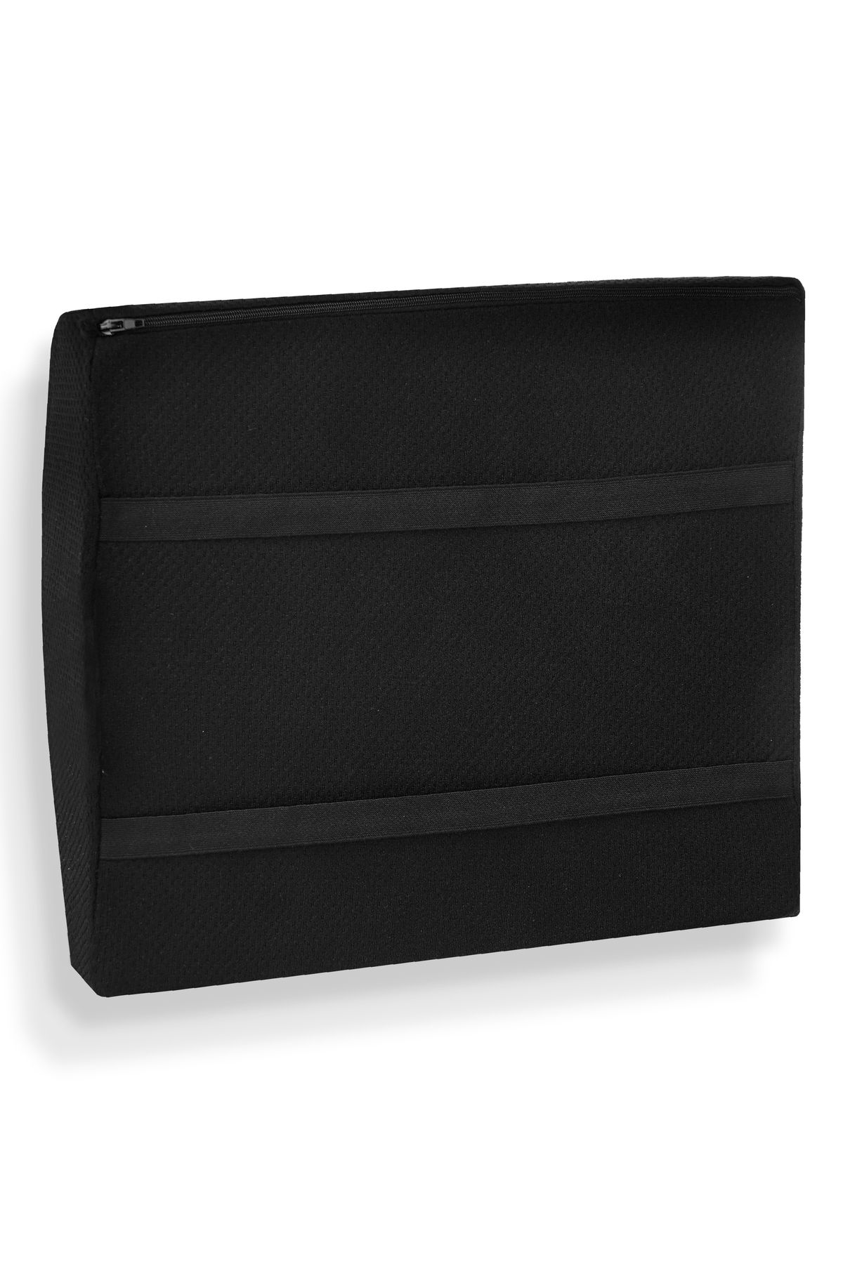 Viscofoam-Orthopedic Lumbar Pillow Office Chair Vehicle Seat Lumbar Support Pillow Visco Lumbar Pillow Black 8